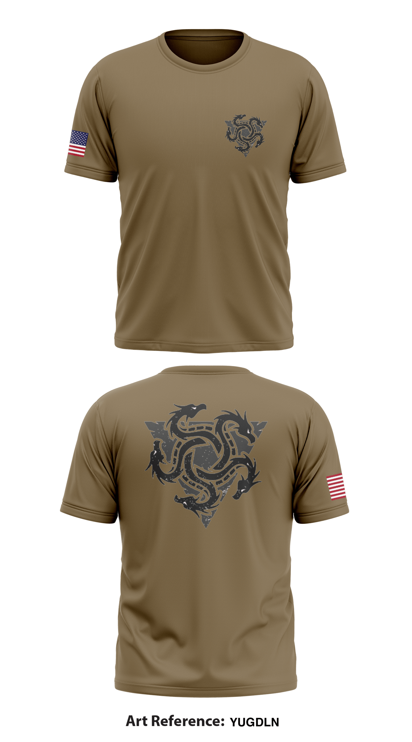 JAC'd Crew Store 1 Core Men's SS Performance Tee - YugDLn