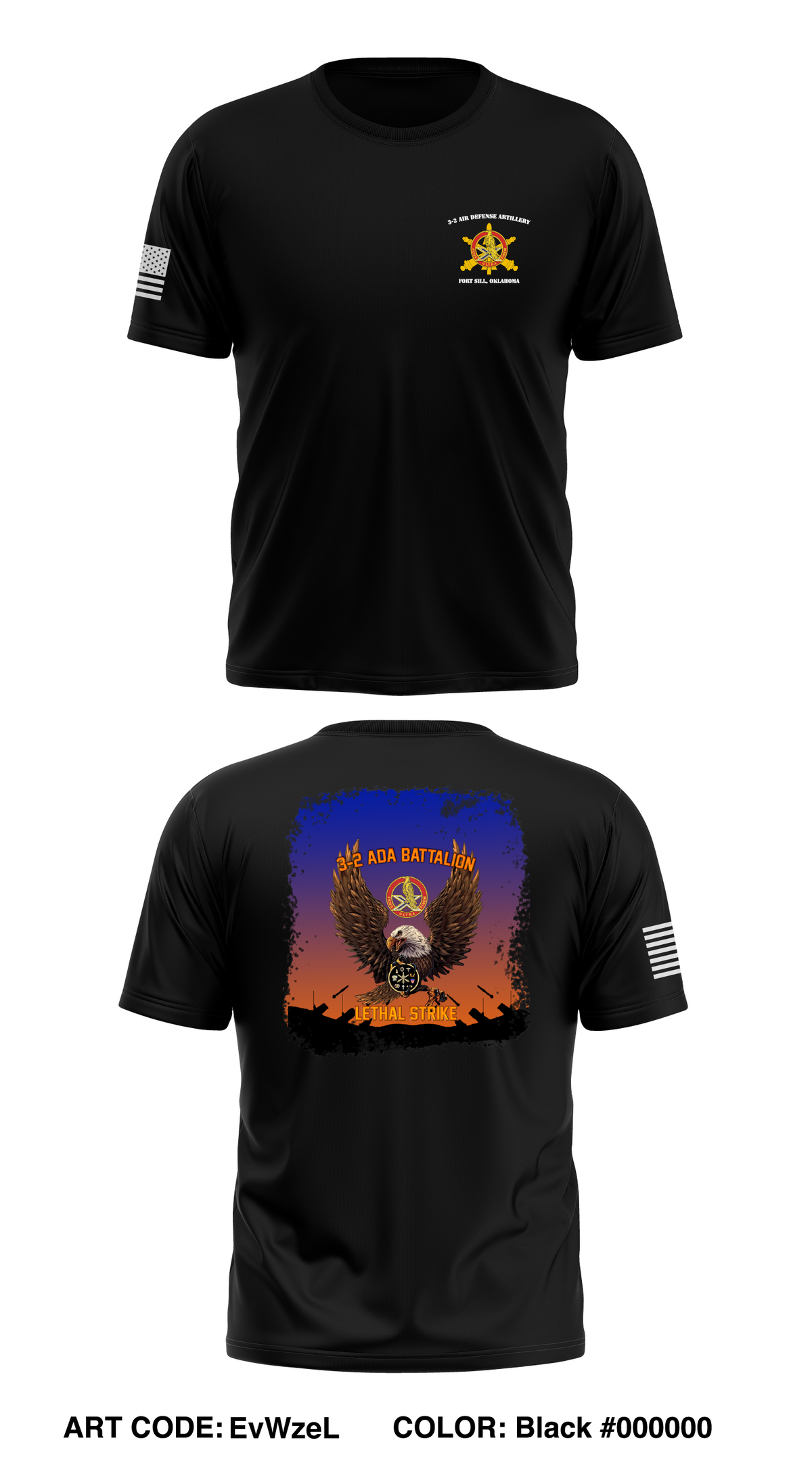 3D Battalion, 2D Air Defense Artillery Store 1 Core Men's SS Performance Tee - EvWzeL