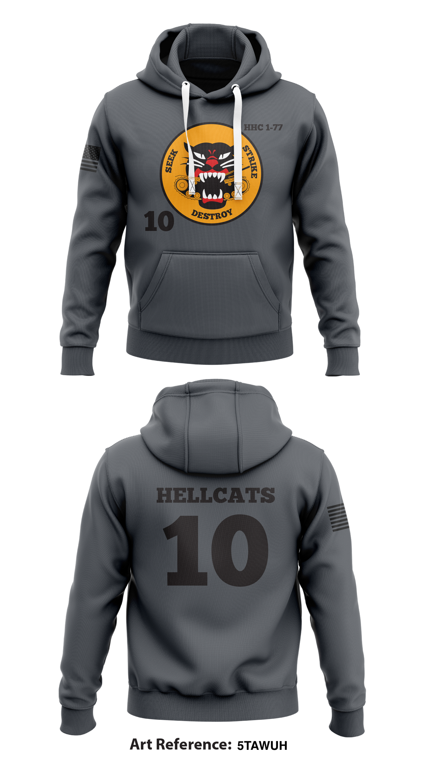 Hellcats Store 1 Core Men's Hooded Performance Sweatshirt - 5tAwuh
