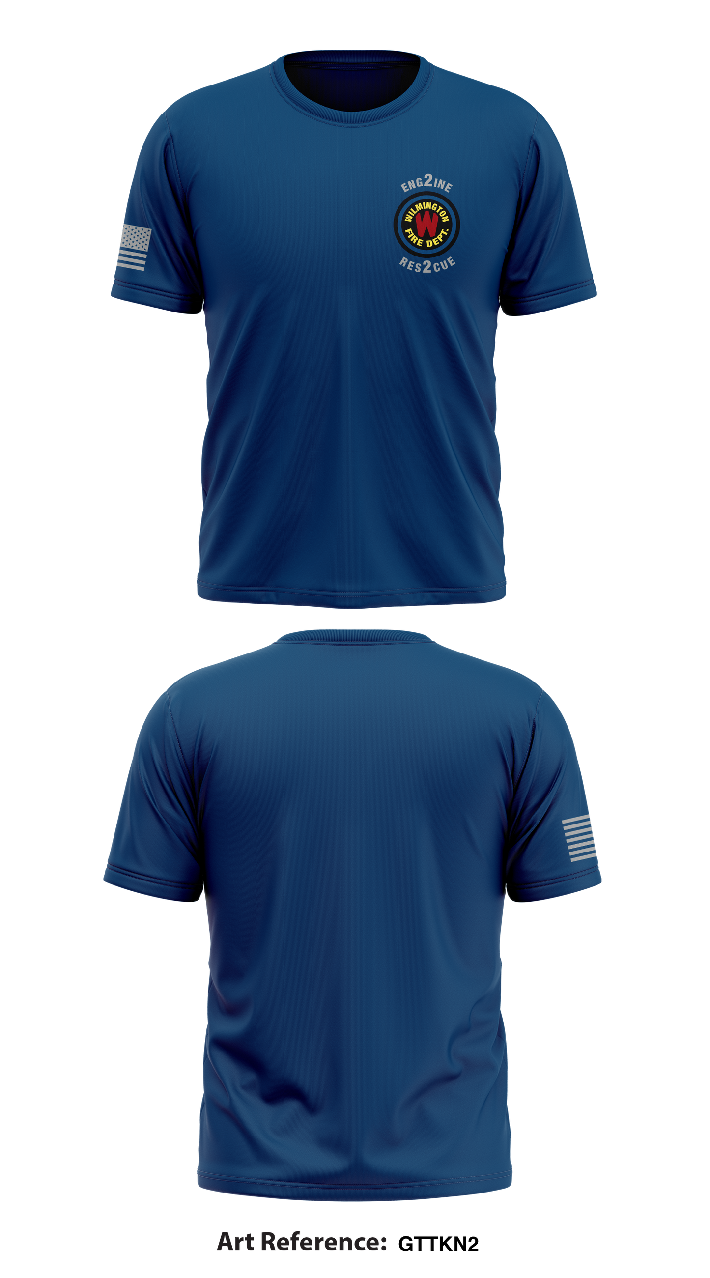 Engine 2 Store 1 Core Men's SS Performance Tee - gttKn2