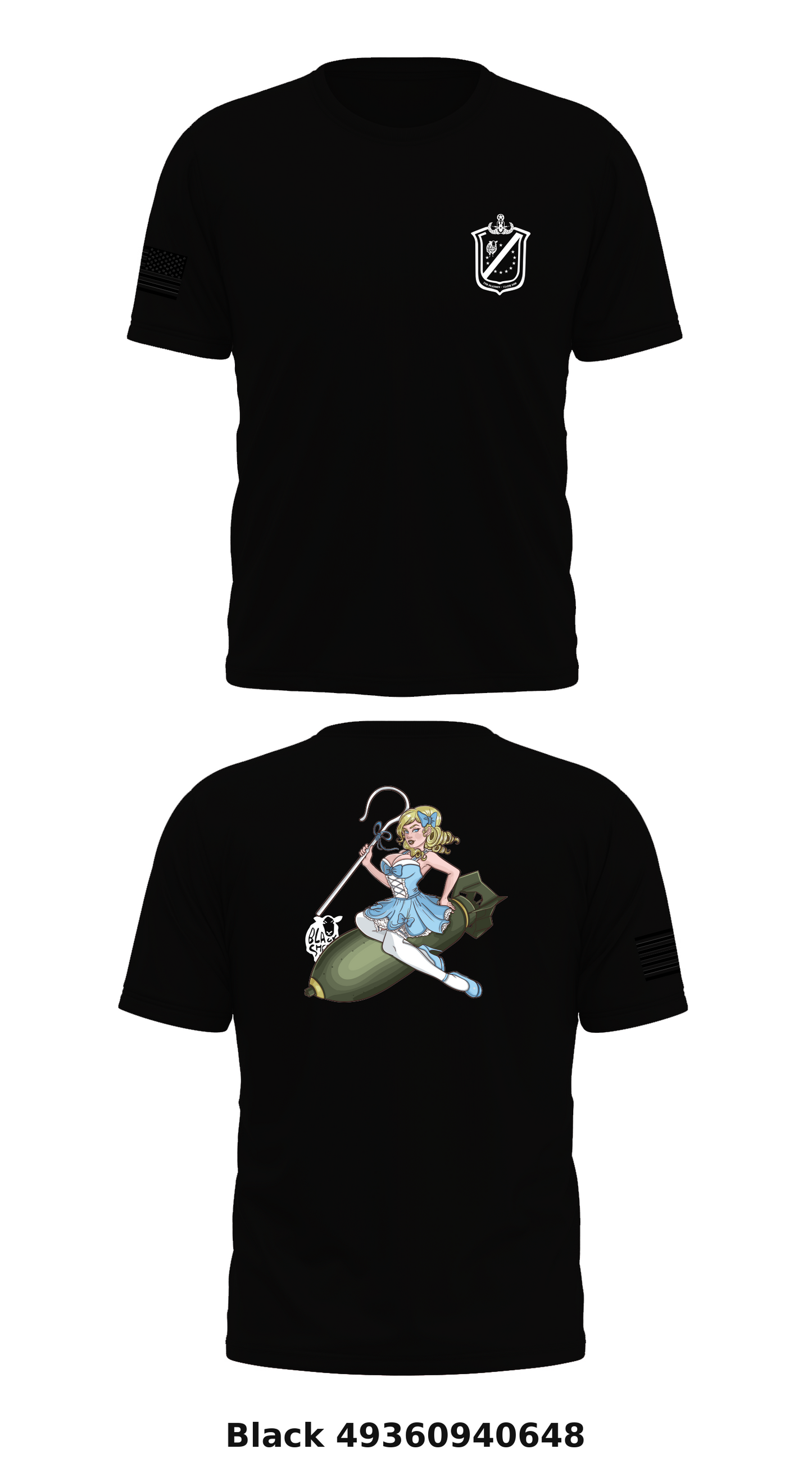 754th EOD (2nd Platoon) Store 1 Core Men's SS Performance Tee - 49360940648