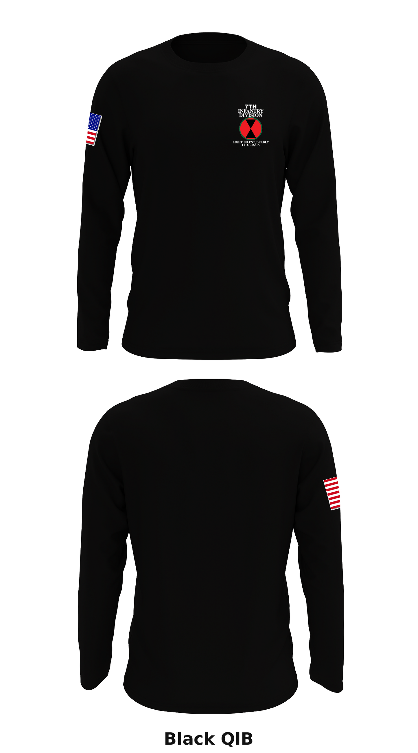 7 th ID Store 1 Core Men's LS Performance Tee - QlB