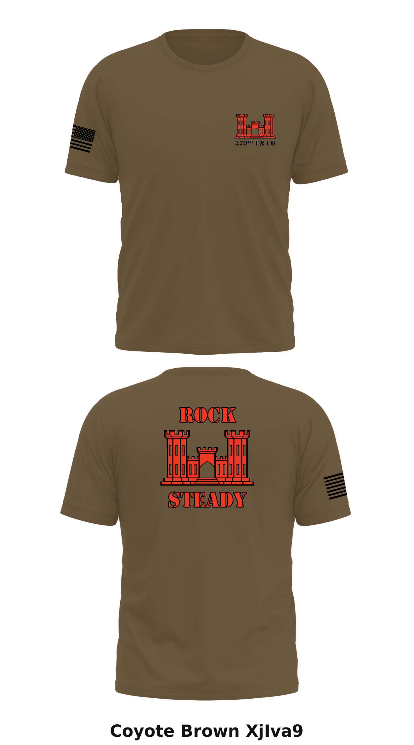 379th Engineer Construction Company Store 1 Core Men's SS Performance Tee - XjIva9