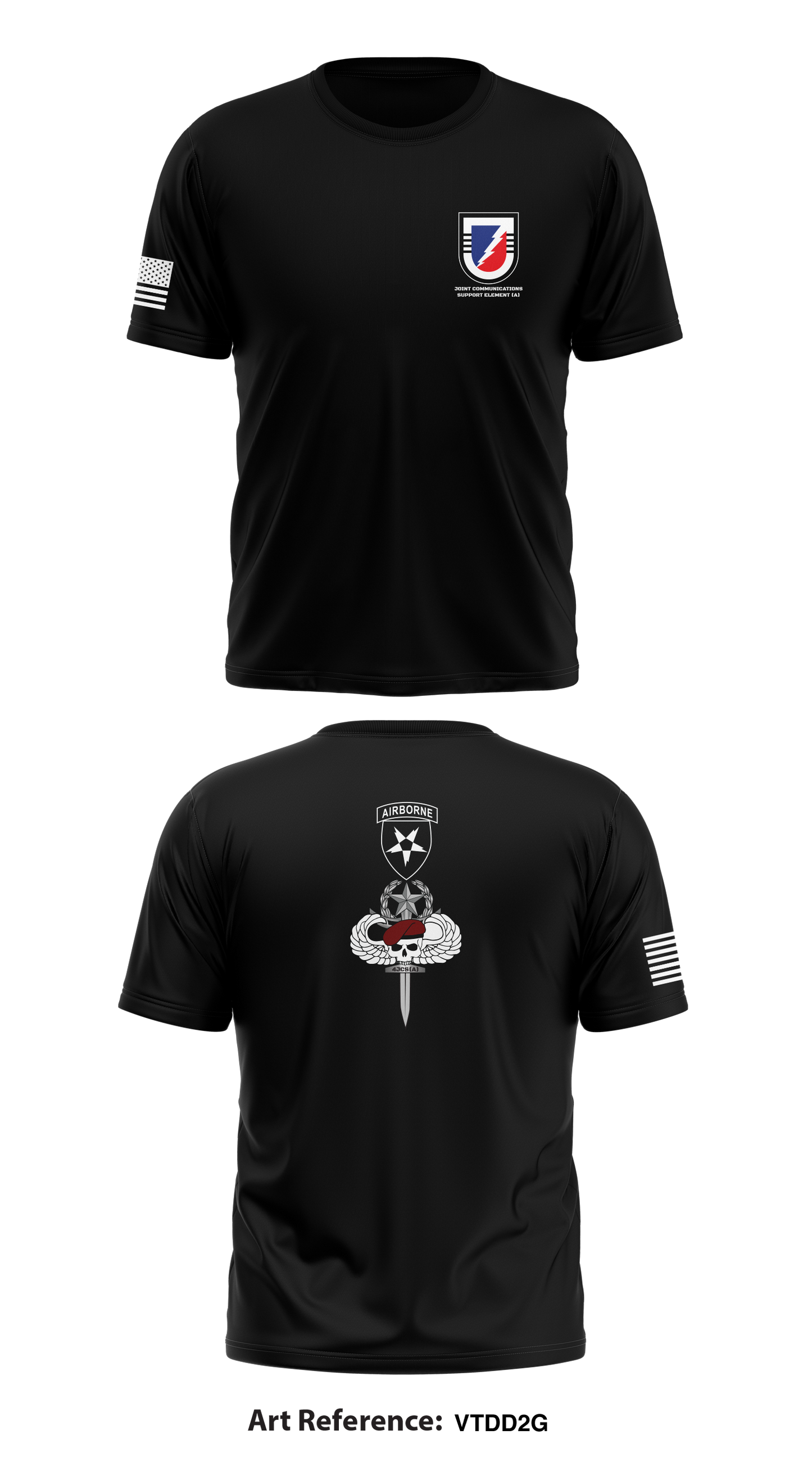 4th Joint Communications Squadron (Airborne) Store 1 Core Men's SS Performance Tee - VTdd2G