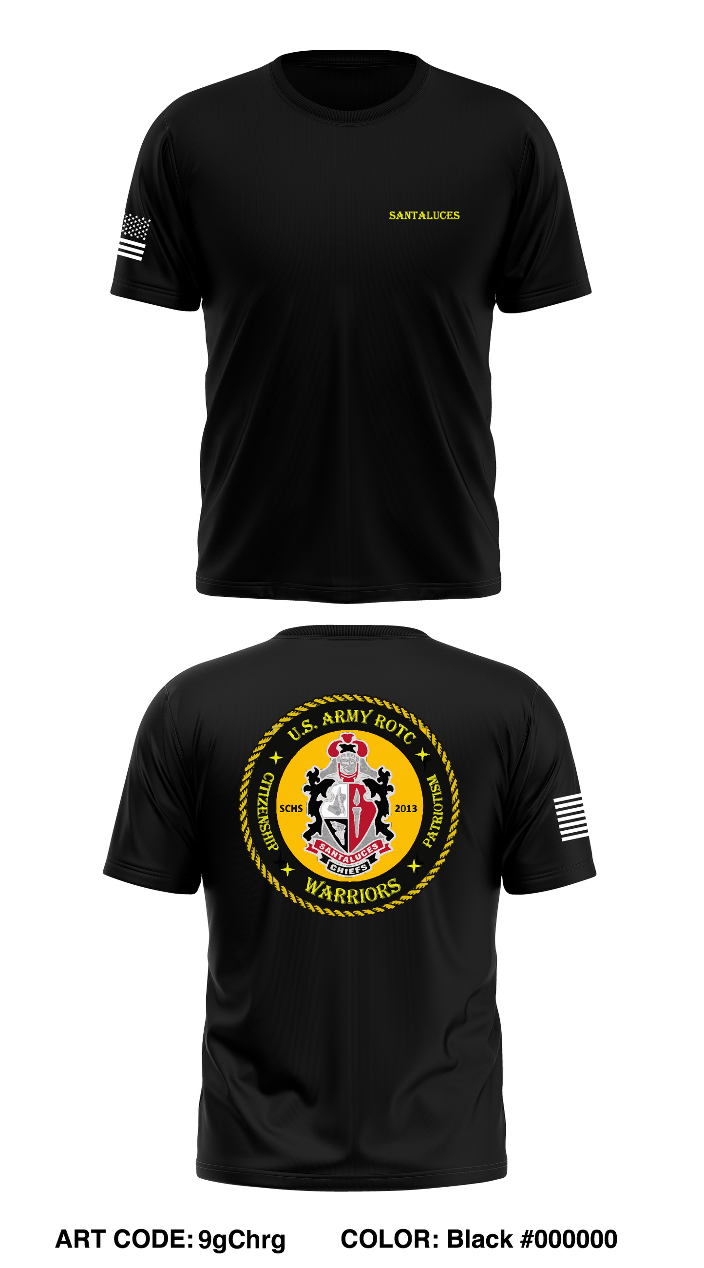 Santaluces Store 1 Core Men's SS Performance Tee - 9gChrg