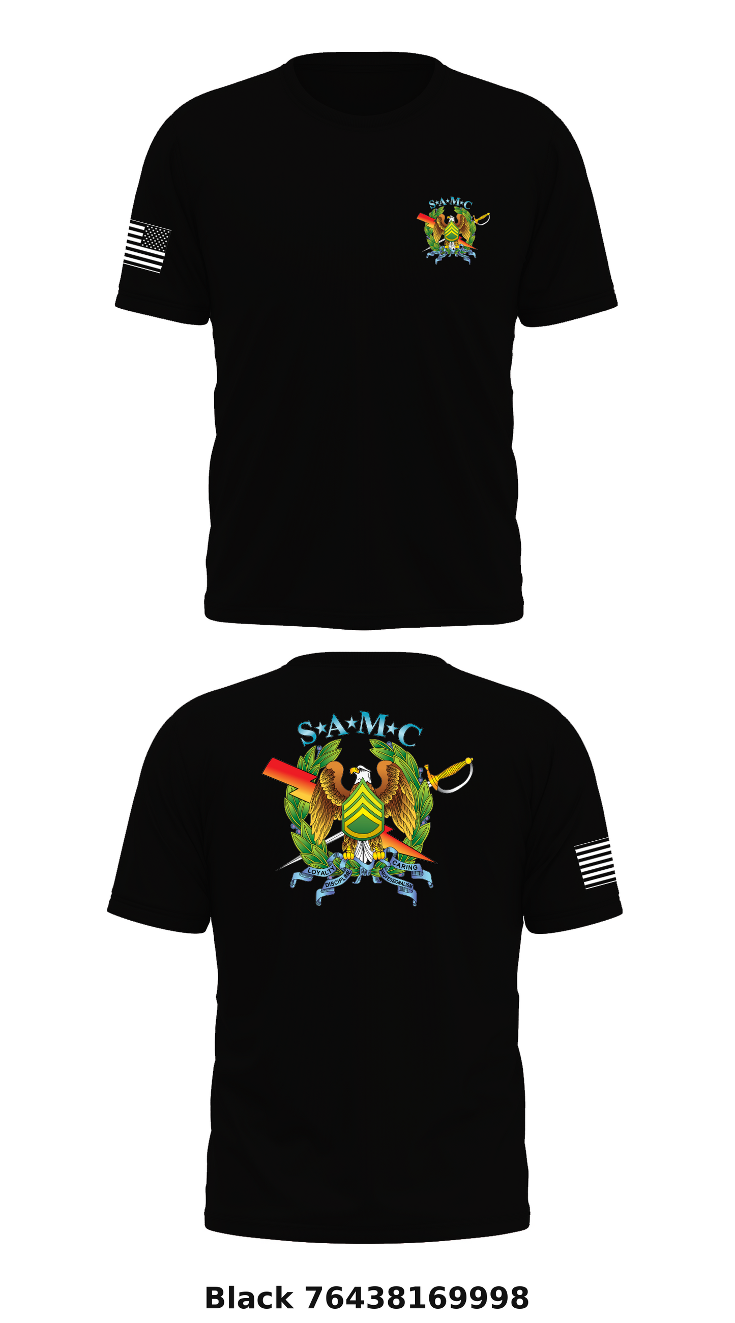 Sergeant Audie Murphy Association Store 1 Core Men's SS Performance Tee - 76438169998