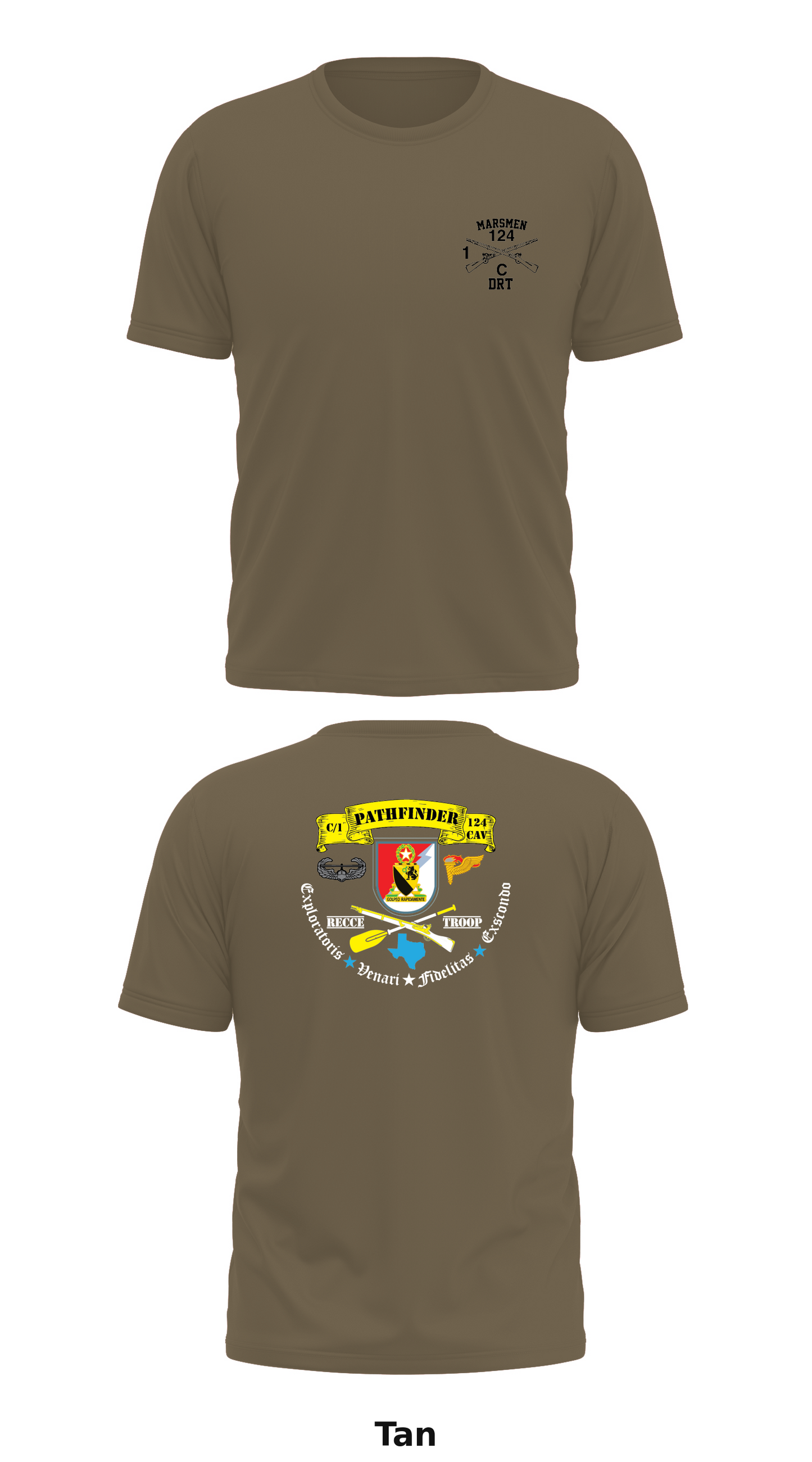 C TRP 1-124 CAV Store 1 Core Men's SS Performance Tee - 53647350240