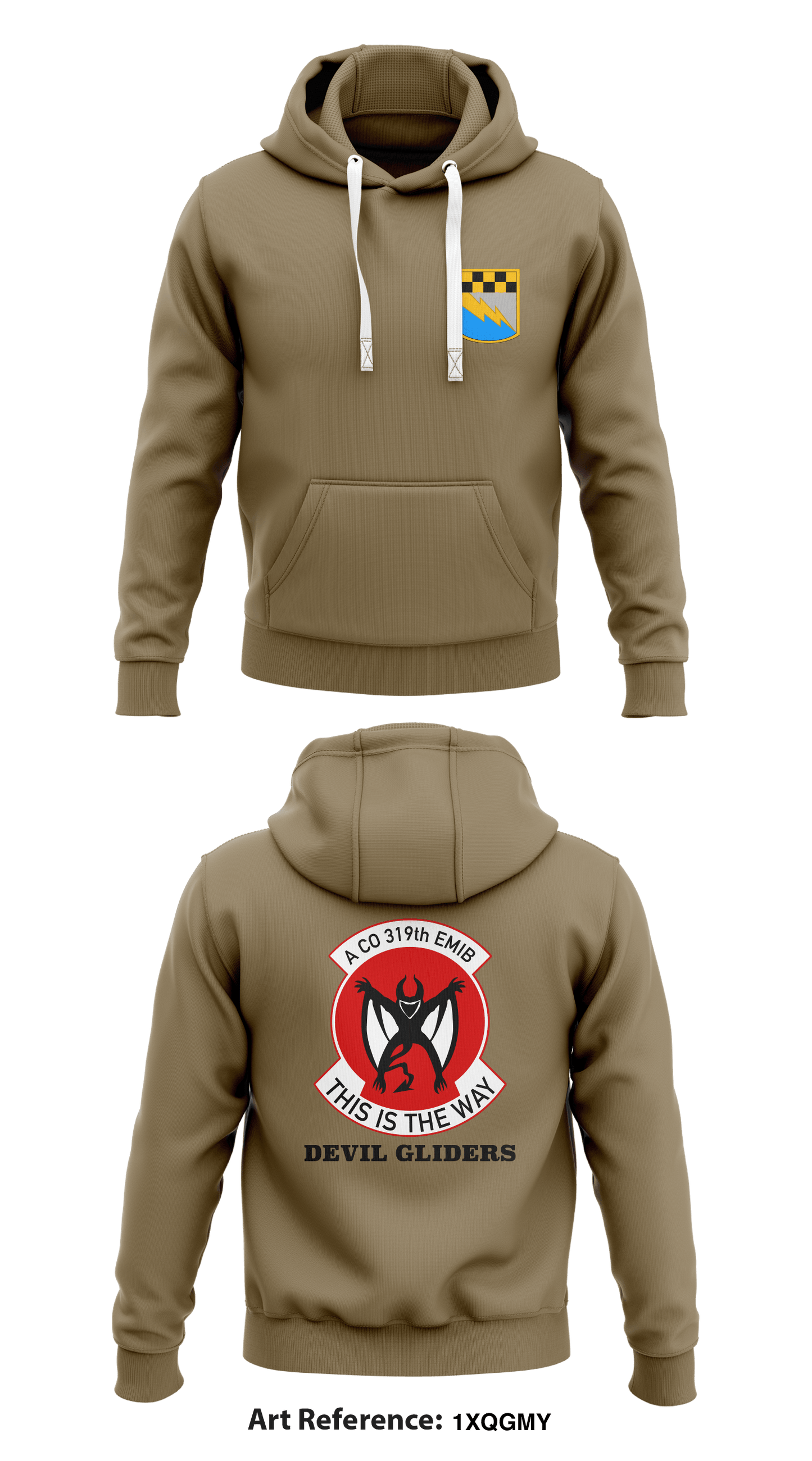 Devil Gliders Store 1 Core Men's Hooded Performance Sweatshirt - 1xqGMy