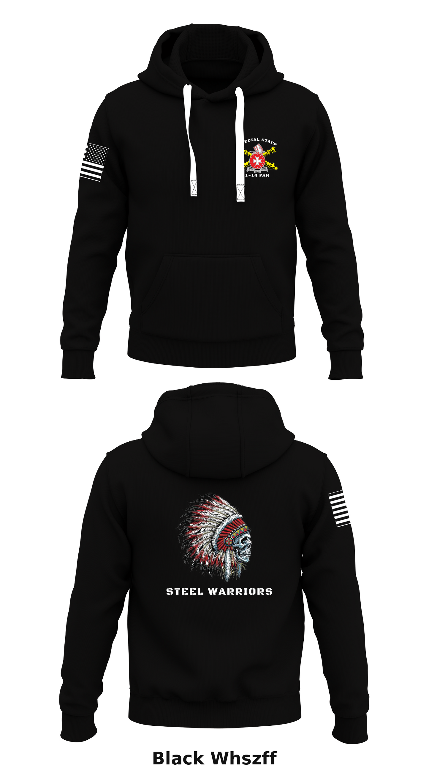 Special Staff, 1-14 FAR Store 1 Core Men's Hooded Performance Sweatshirt - Whszff