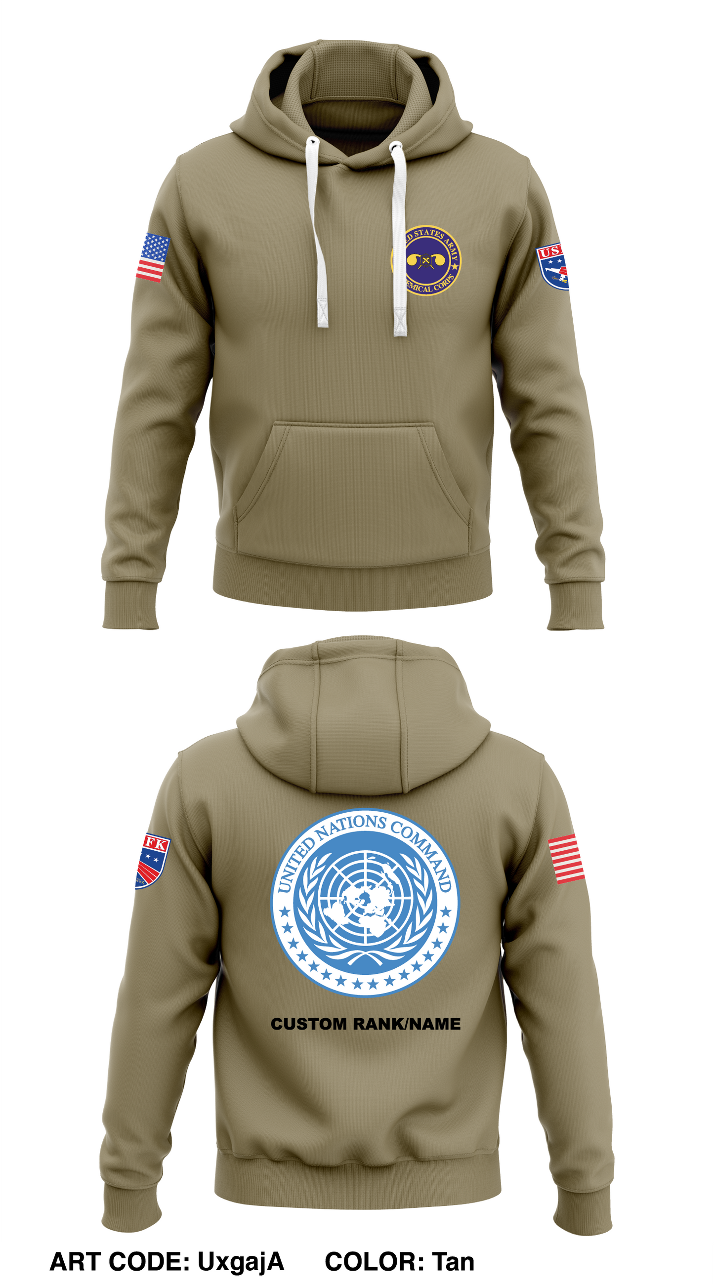 UNCUSFKTASKforce Store 1 Core Men's Hooded Performance Sweatshirt - UxgajA