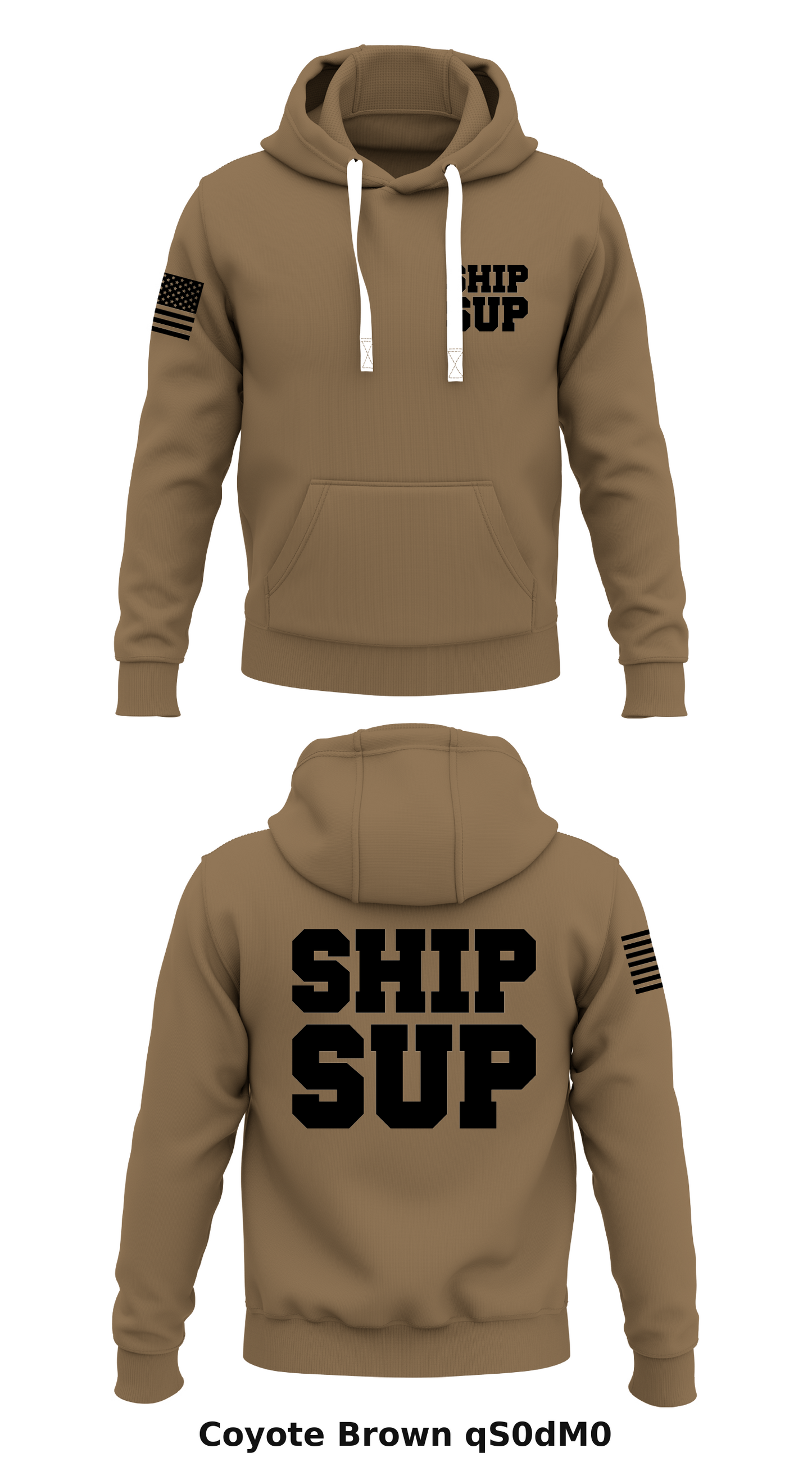Ship Sup Store 1 Core Men's Hooded Performance Sweatshirt - qS0dM0