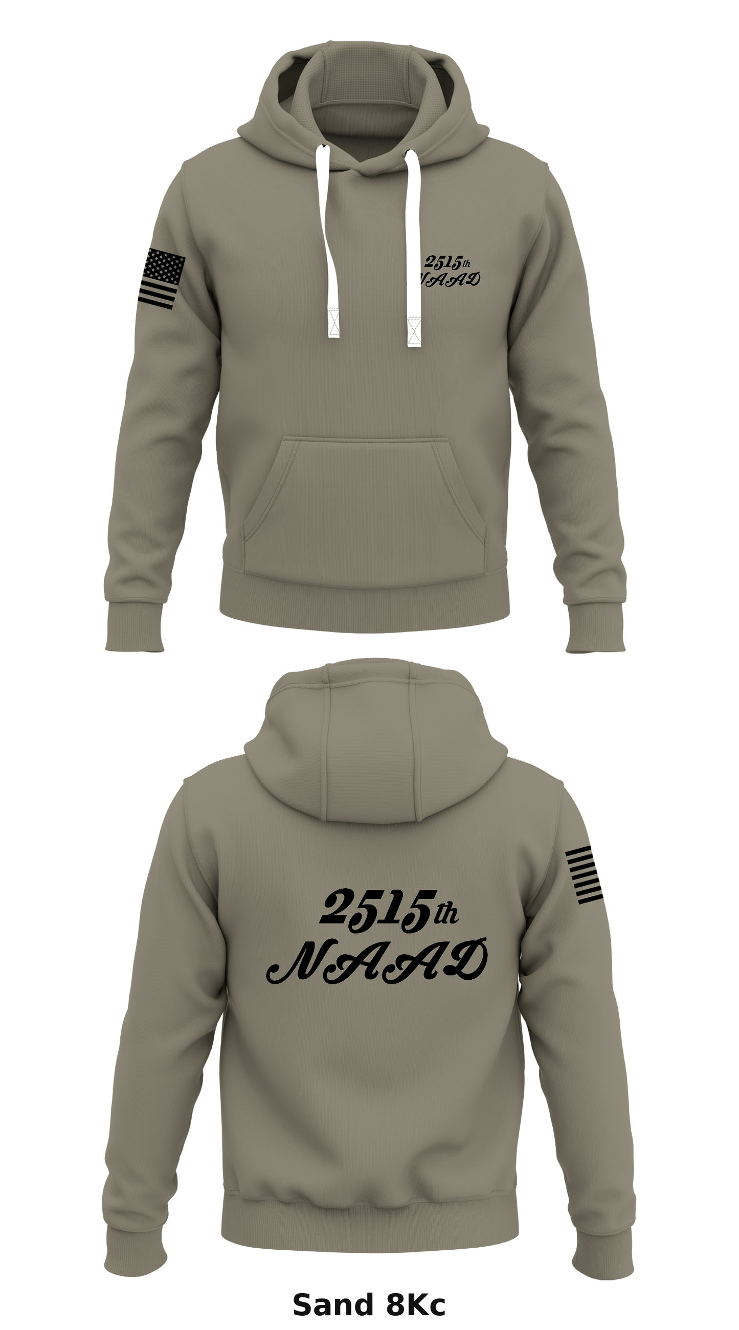 2515th NAAD Store 1 Core Men's Hooded Performance Sweatshirt - 8Kc