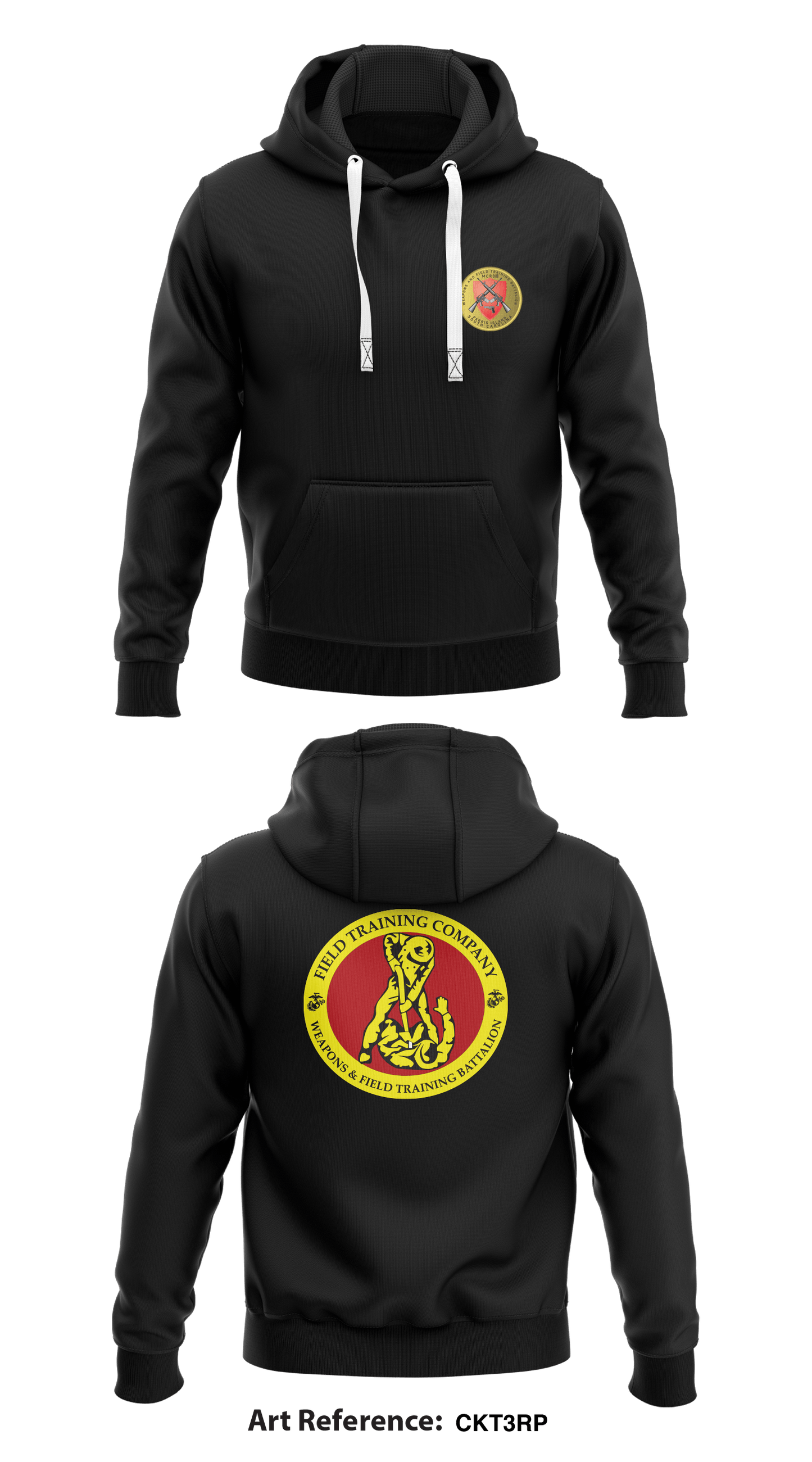 Field Training Company Store 1 Core Men's Hooded Performance Sweatshirt - CKT3rp