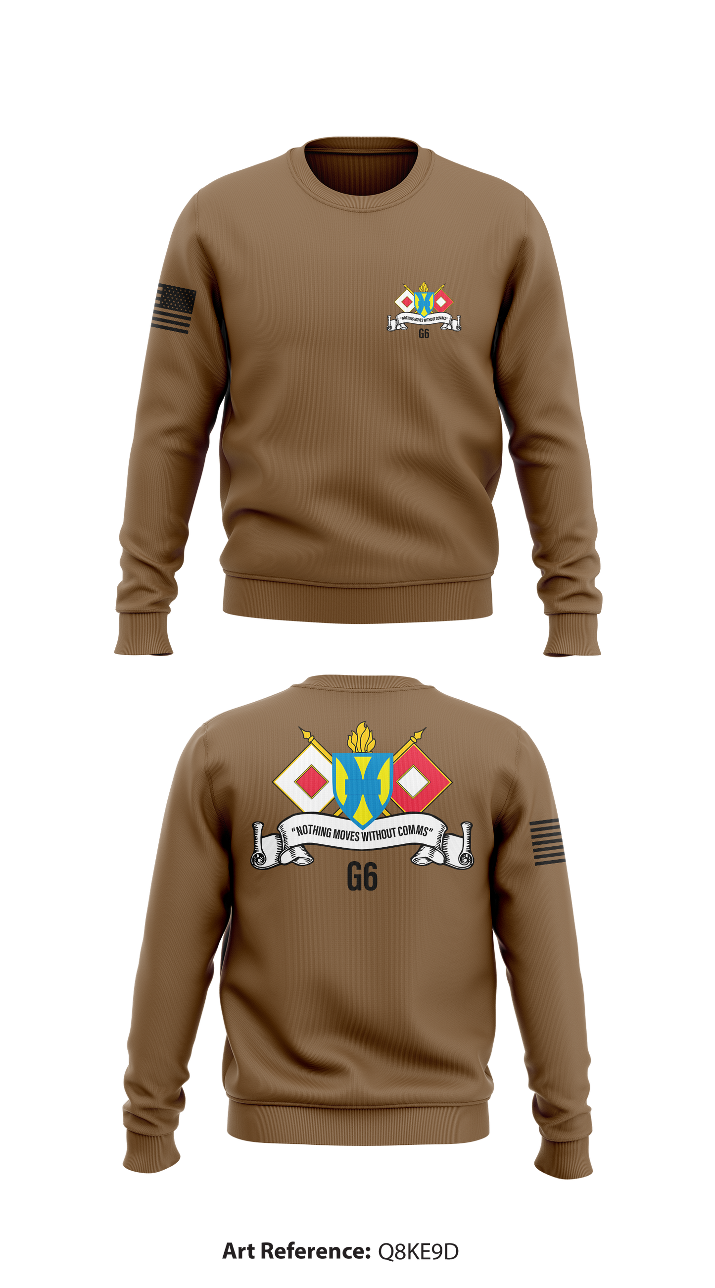 21st Theater Sustainment Command - G6 Store 1 Core Men's Crewneck Performance Sweatshirt - Q8KE9d