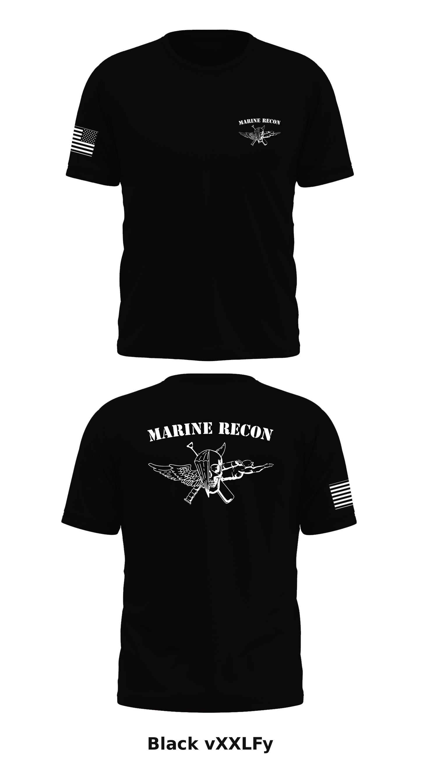 Marine Recon Store 1 Core Men's SS Performance Tee - vXXLFy
