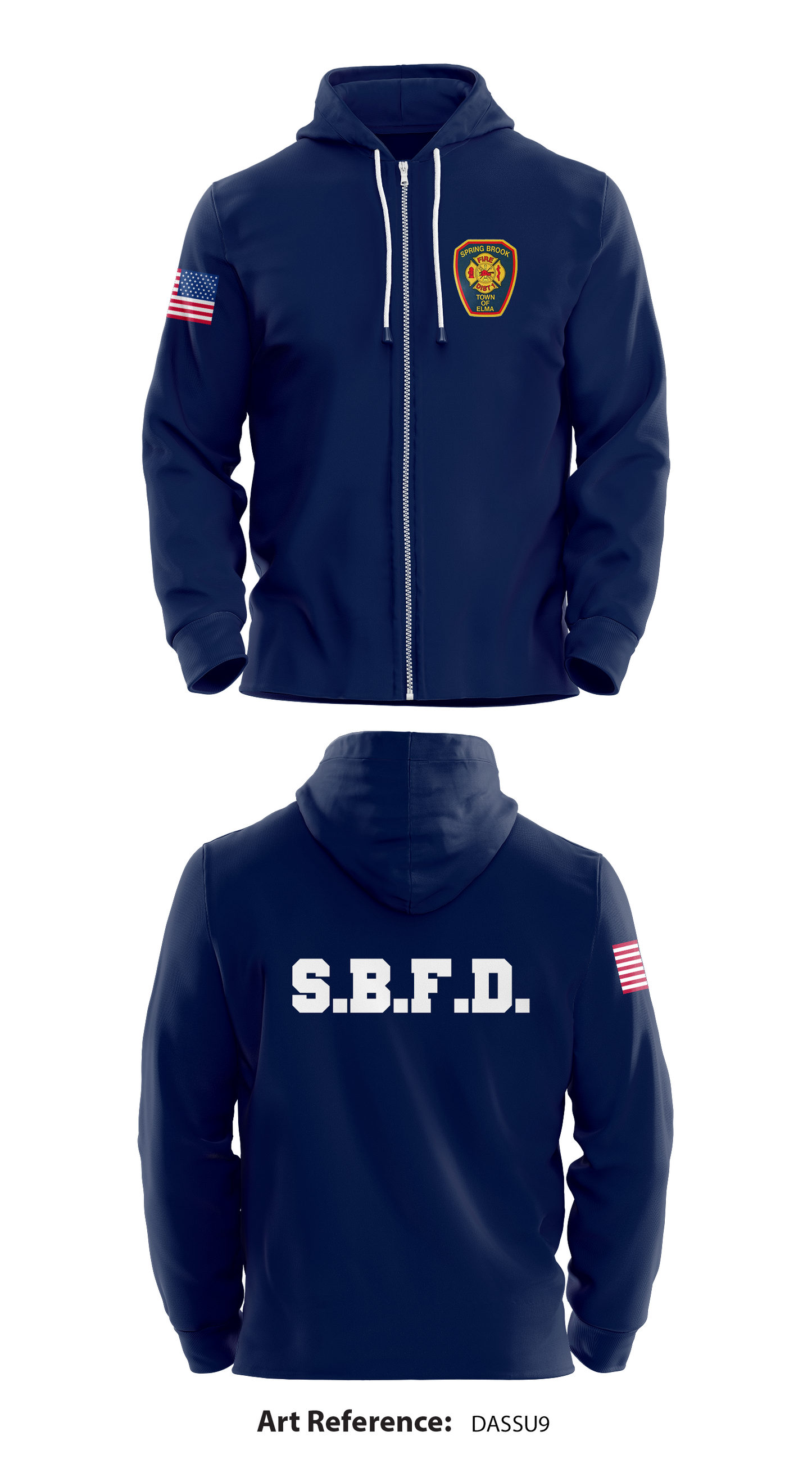 Spring Brook Fire Dist Store 1 Core Men's Hooded Performance Sweatshirt - daSSU9