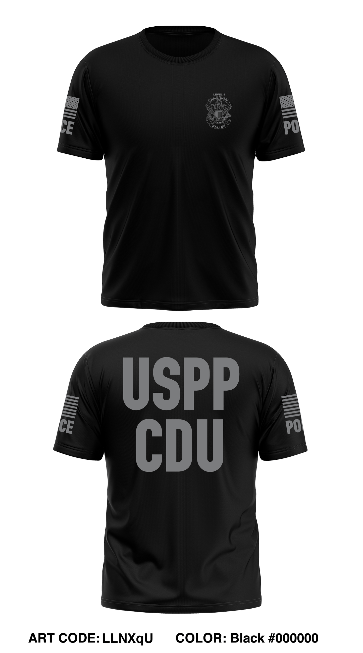 USPP CDU Store 1 Core Men's SS Performance Tee - LLNXqU
