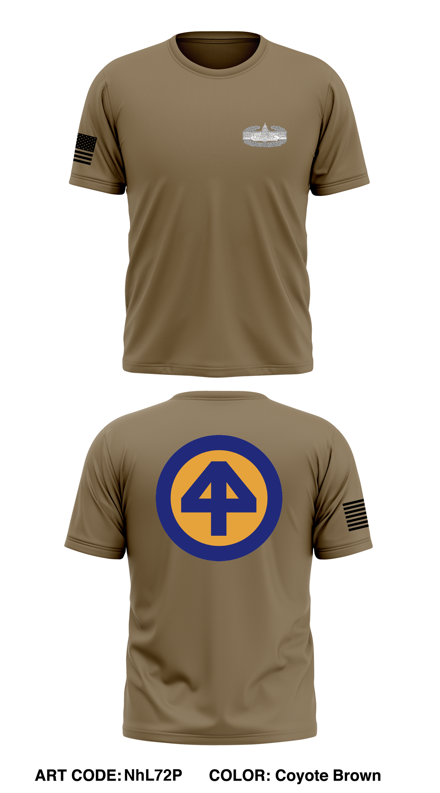 102Cav Store 1 Core Men's SS Performance Tee - NhL72P