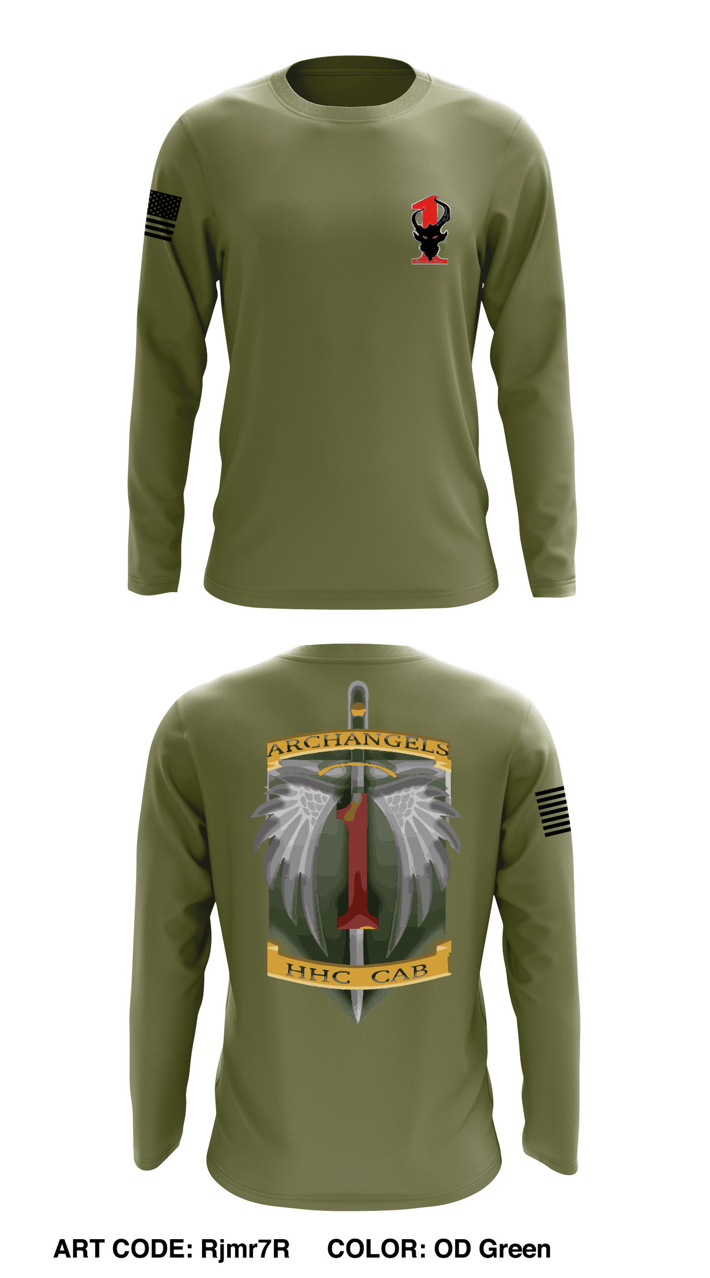 1st CAB Store 2 Core Men's LS Performance Tee - Jfr92h