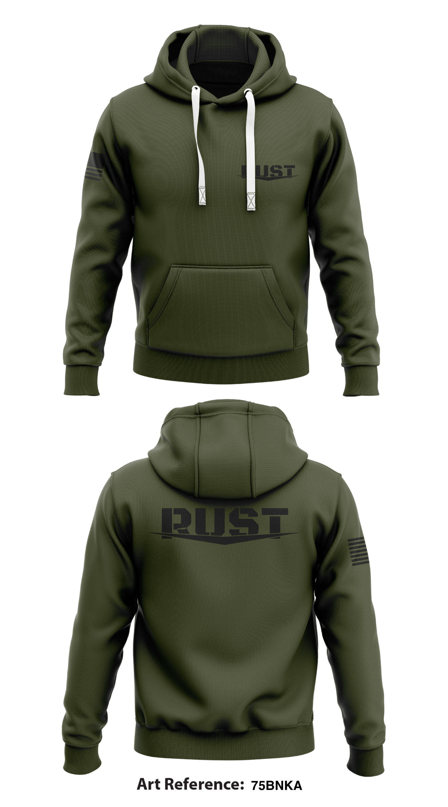 RUST Store 1 Core Men's Hooded Performance Sweatshirt - 75bnkA