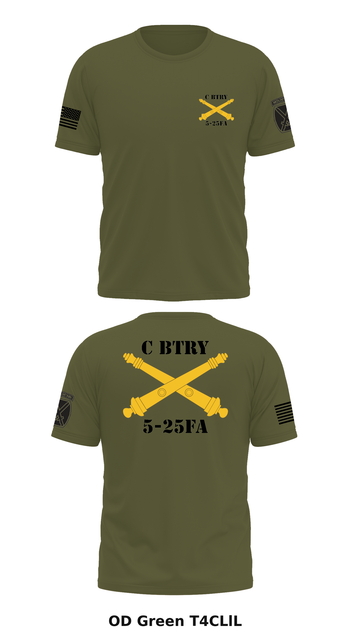 C Btry 5-25FA Store 1 Core Men's SS Performance Tee - T4CLlL