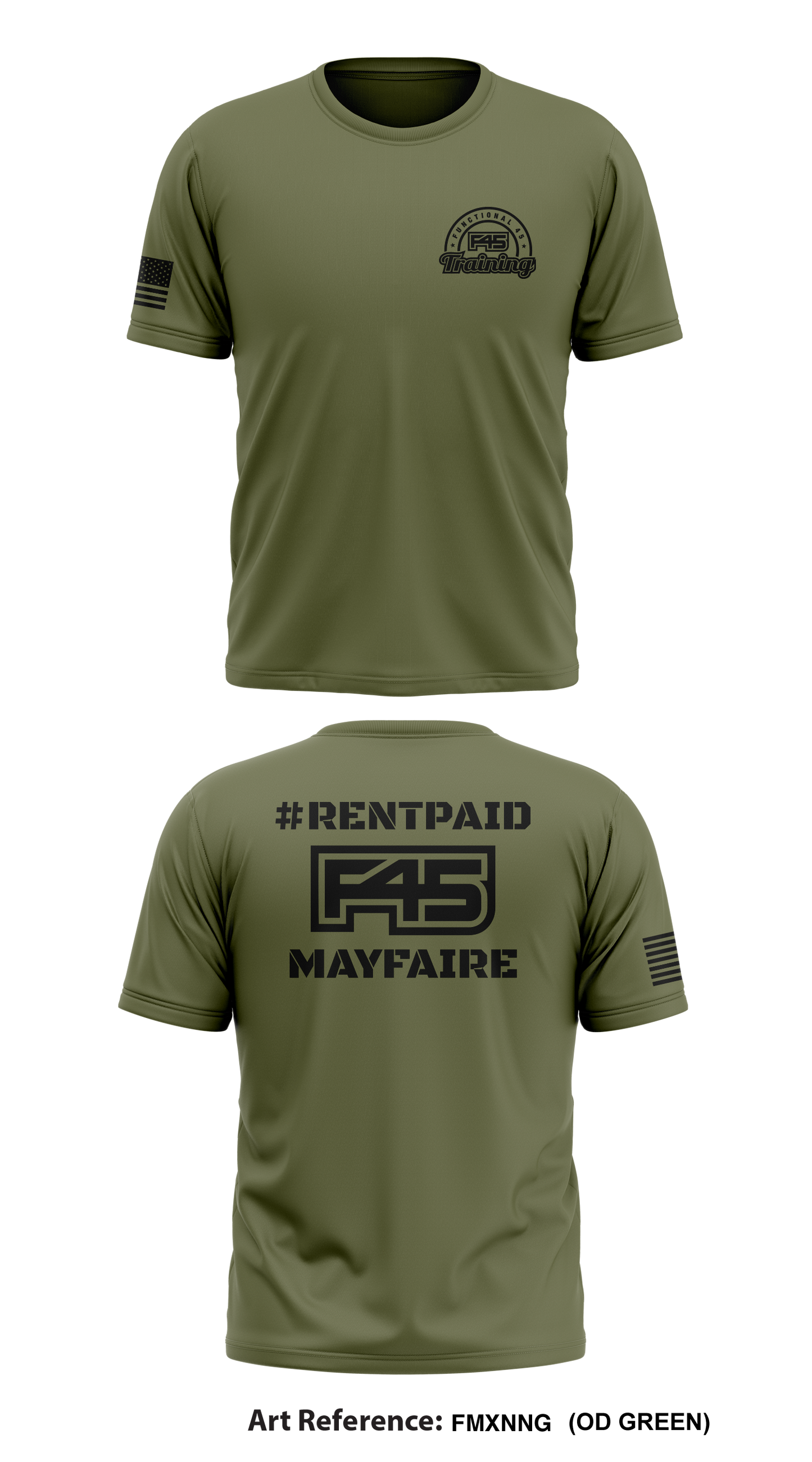 F45 Training Mayfaire Store 1 Core Men's SS Performance Tee - fMxNnG