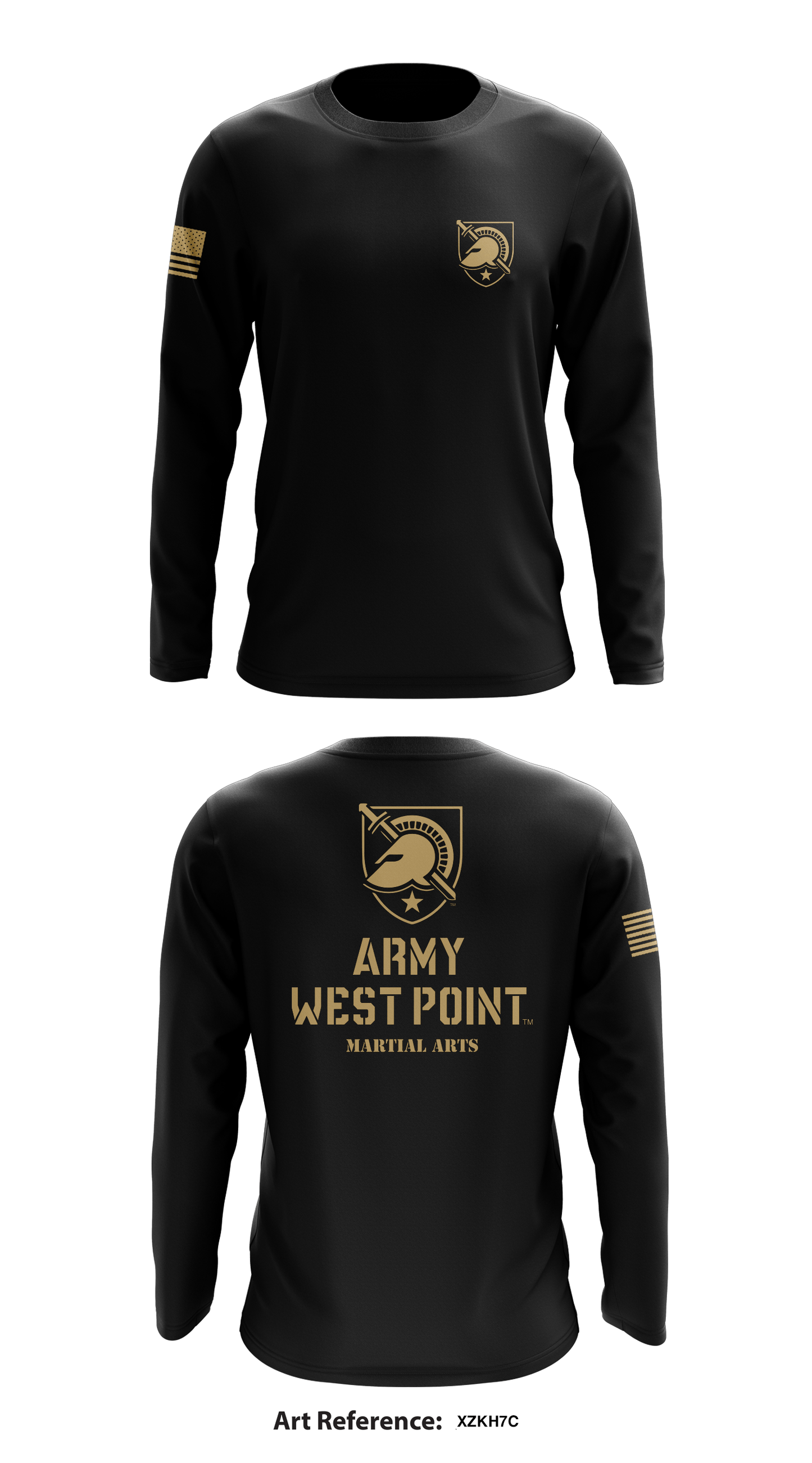 West Point Martial Arts Store 1 Core Men's LS Performance Tee - xZkH7C