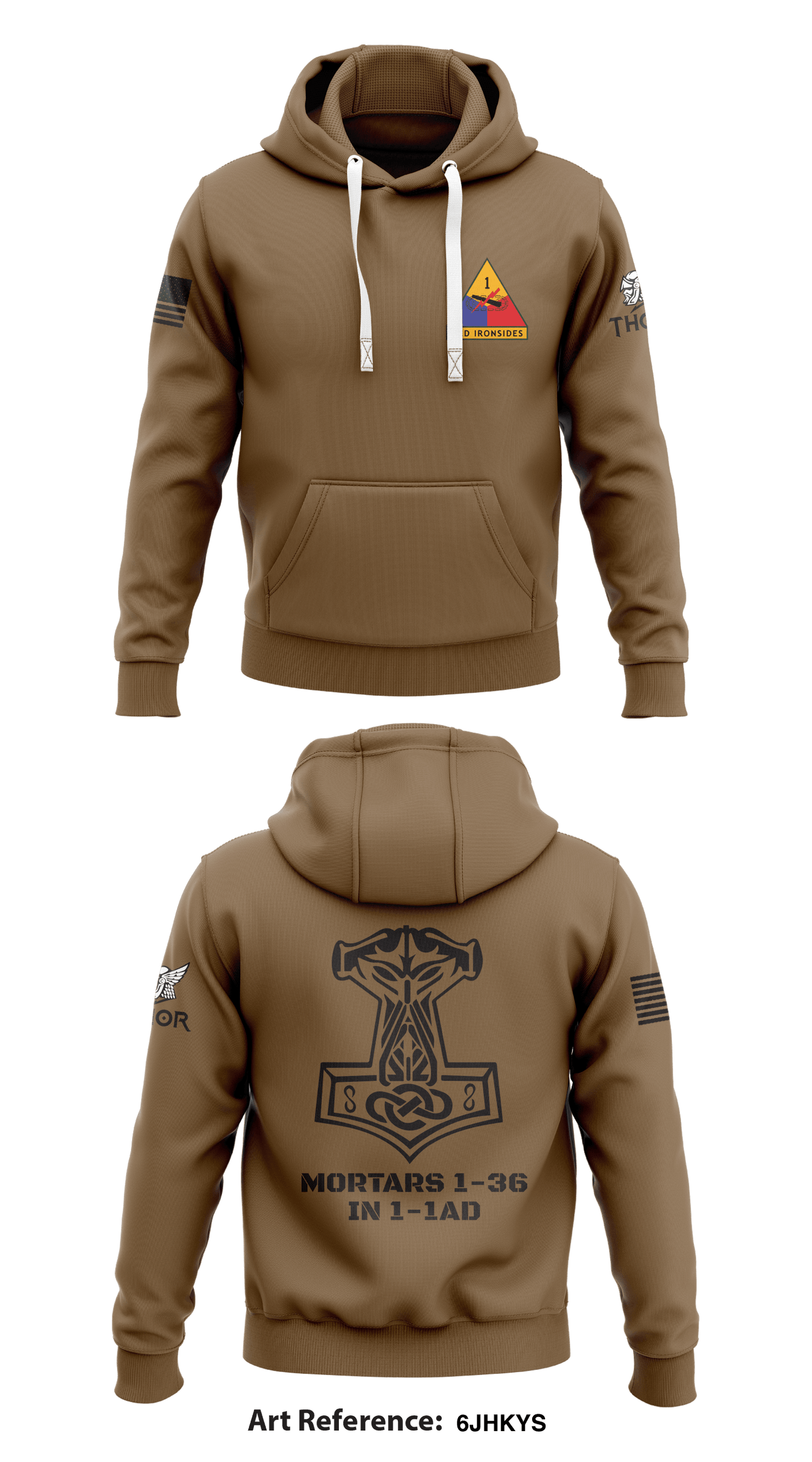 Mortars 1-36 IN 1-1AD Core Men's Hooded Performance Sweatshirt - 6JHkYs