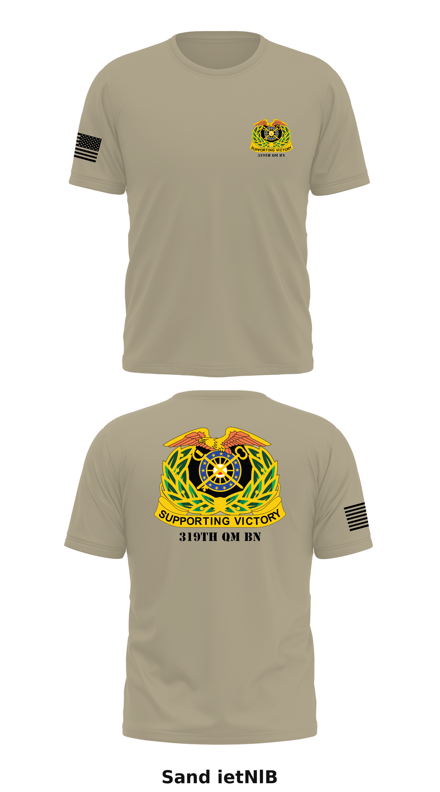 319th QM BN Store 1 Core Men's SS Performance Tee - ietNlB