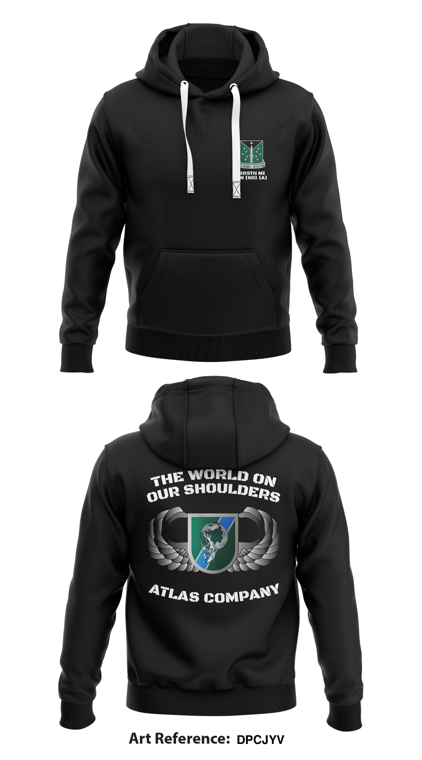ATLAS COMPANY Store 1 Core Men's Hooded Performance Sweatshirt - DPCJYV