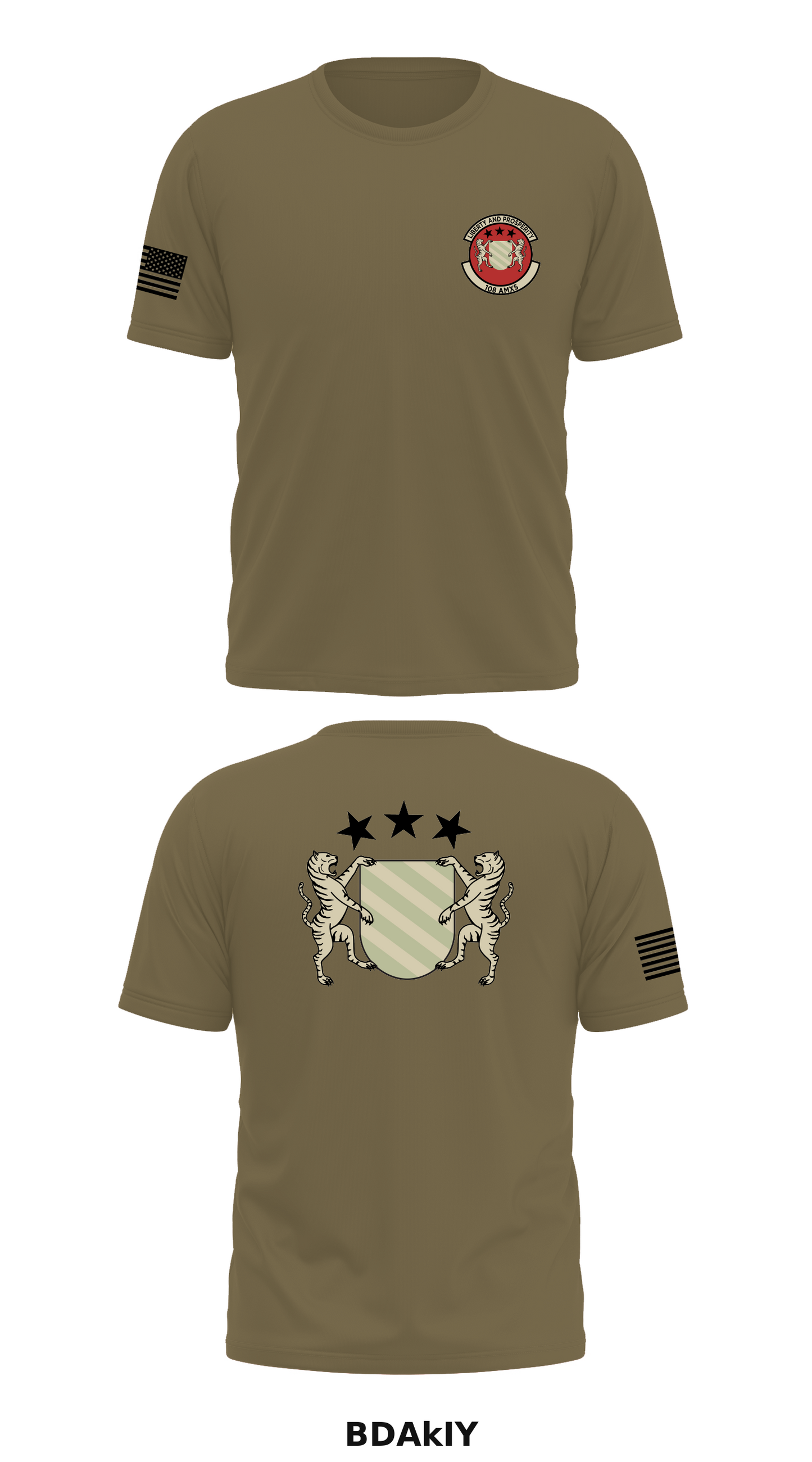 108 AMXS Store 1 Core Men's SS Performance Tee - BDAkIY
