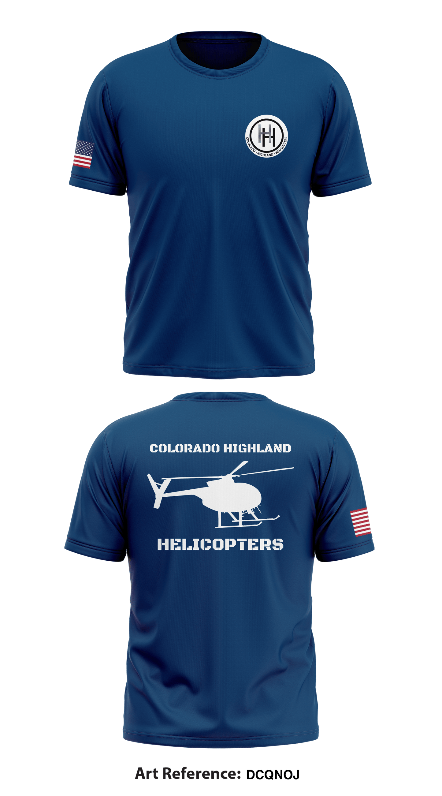 Colorado Highland Helicopters Store 1 Core Men's SS Performance Tee - dCqNOJ