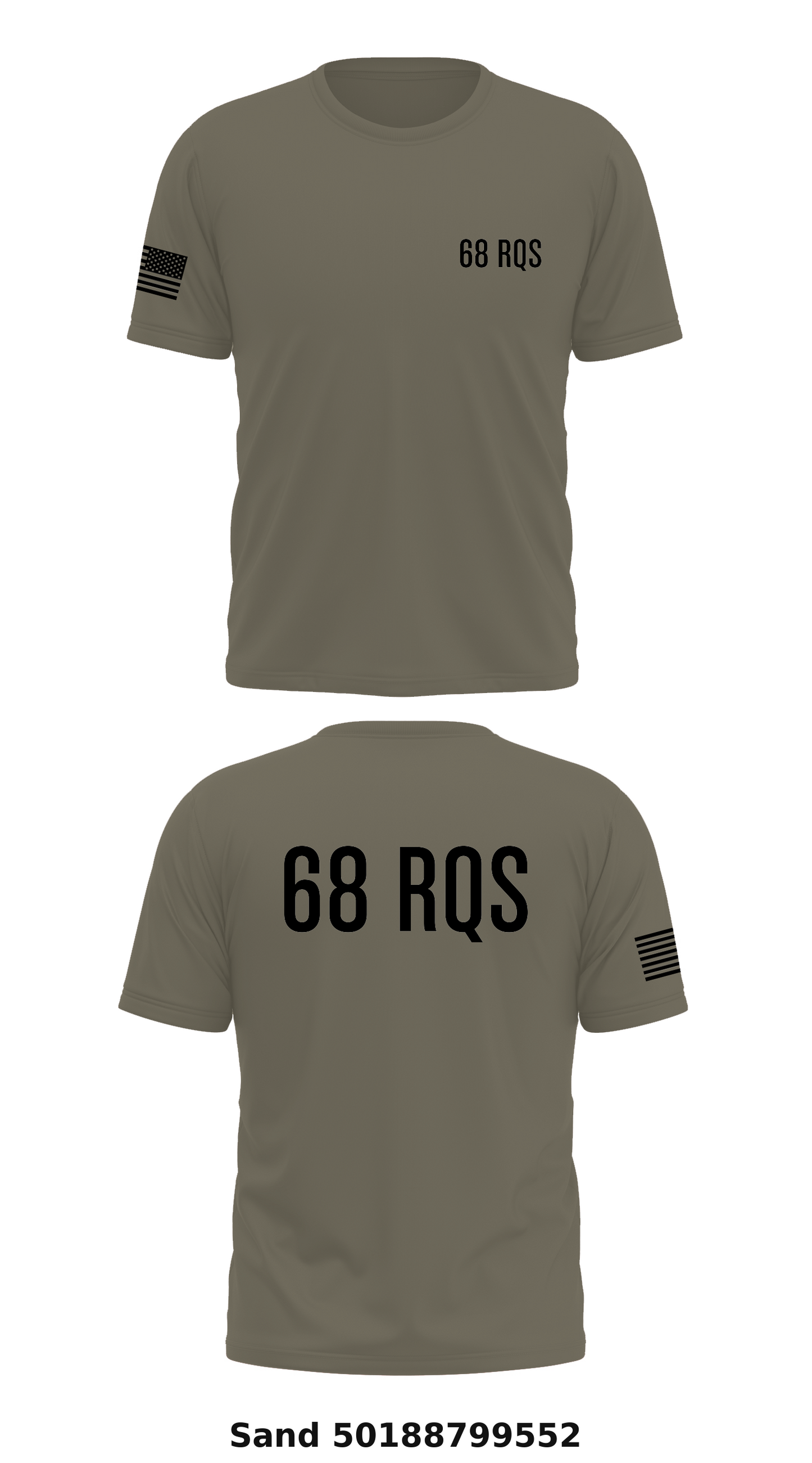 68 RQS Store 1 Core Men's SS Performance Tee - 50188799552