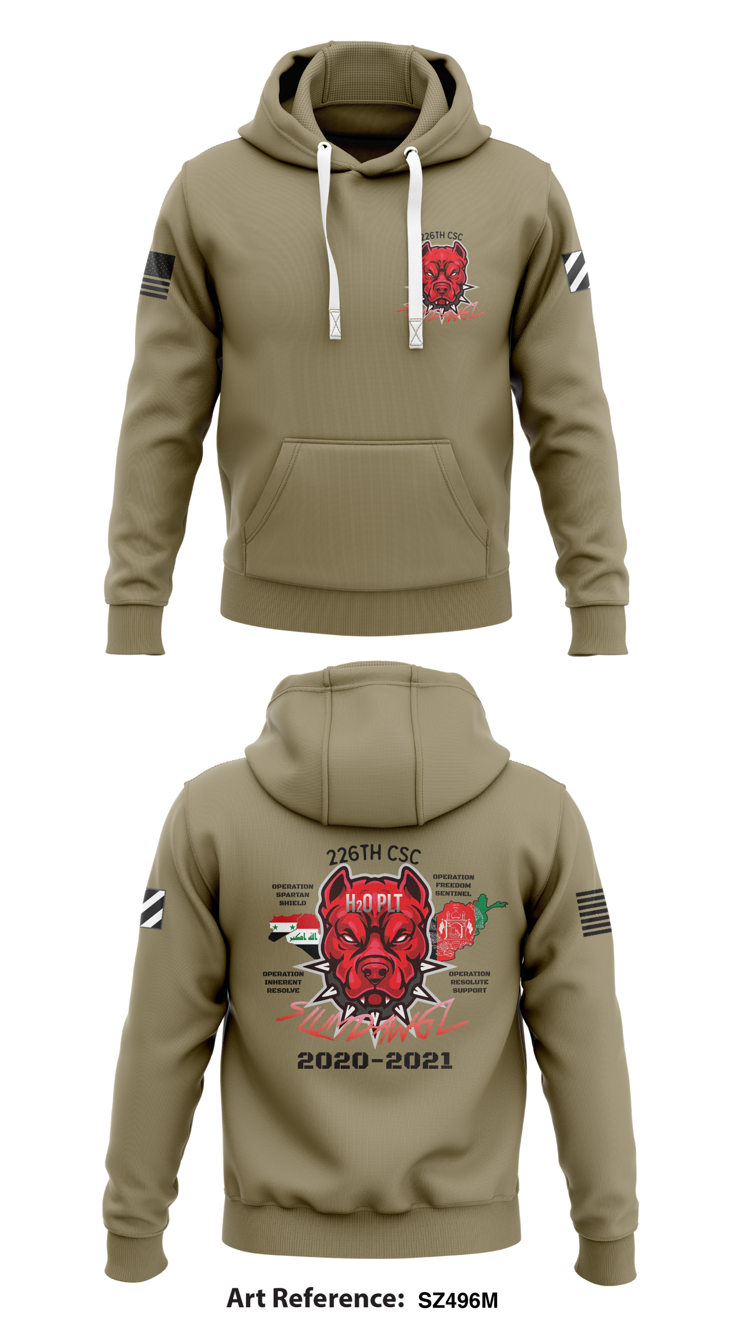 H2O PLT/226th Store 1 Core Men's Hooded Performance Sweatshirt - sZ496M