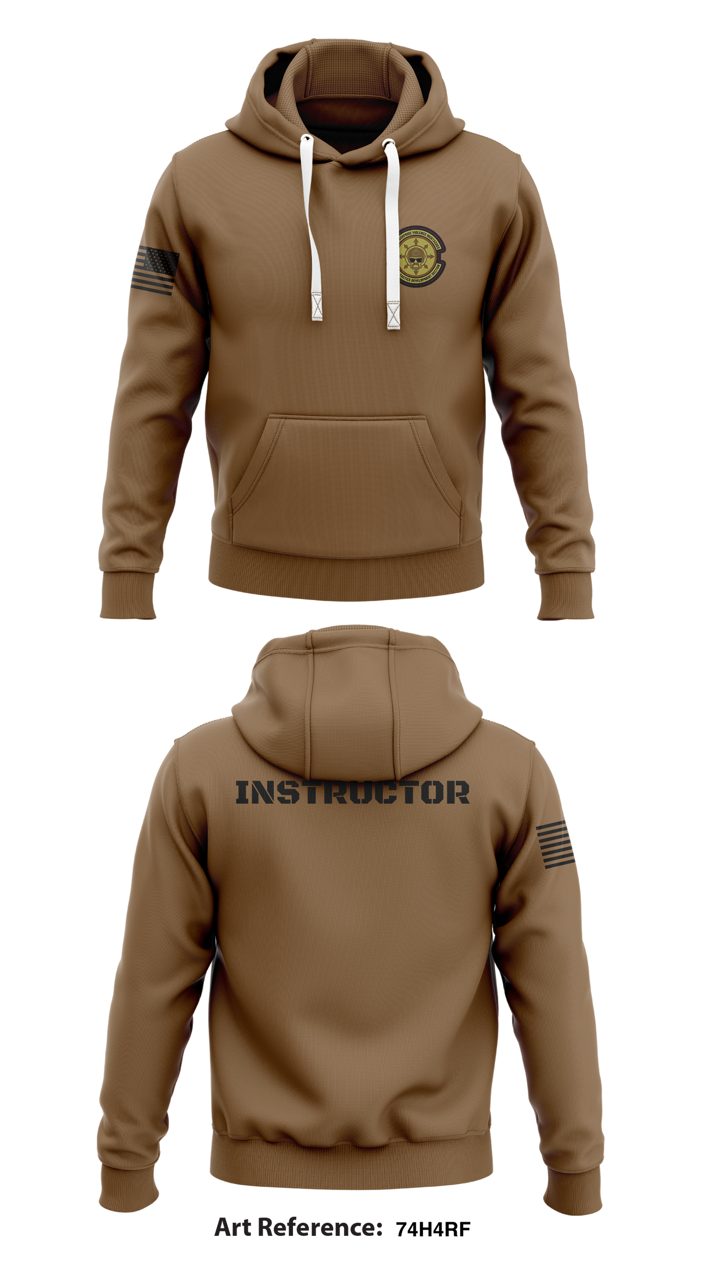 445 SFS Store 1 Core Men's Hooded Performance Sweatshirt - 74h4rf