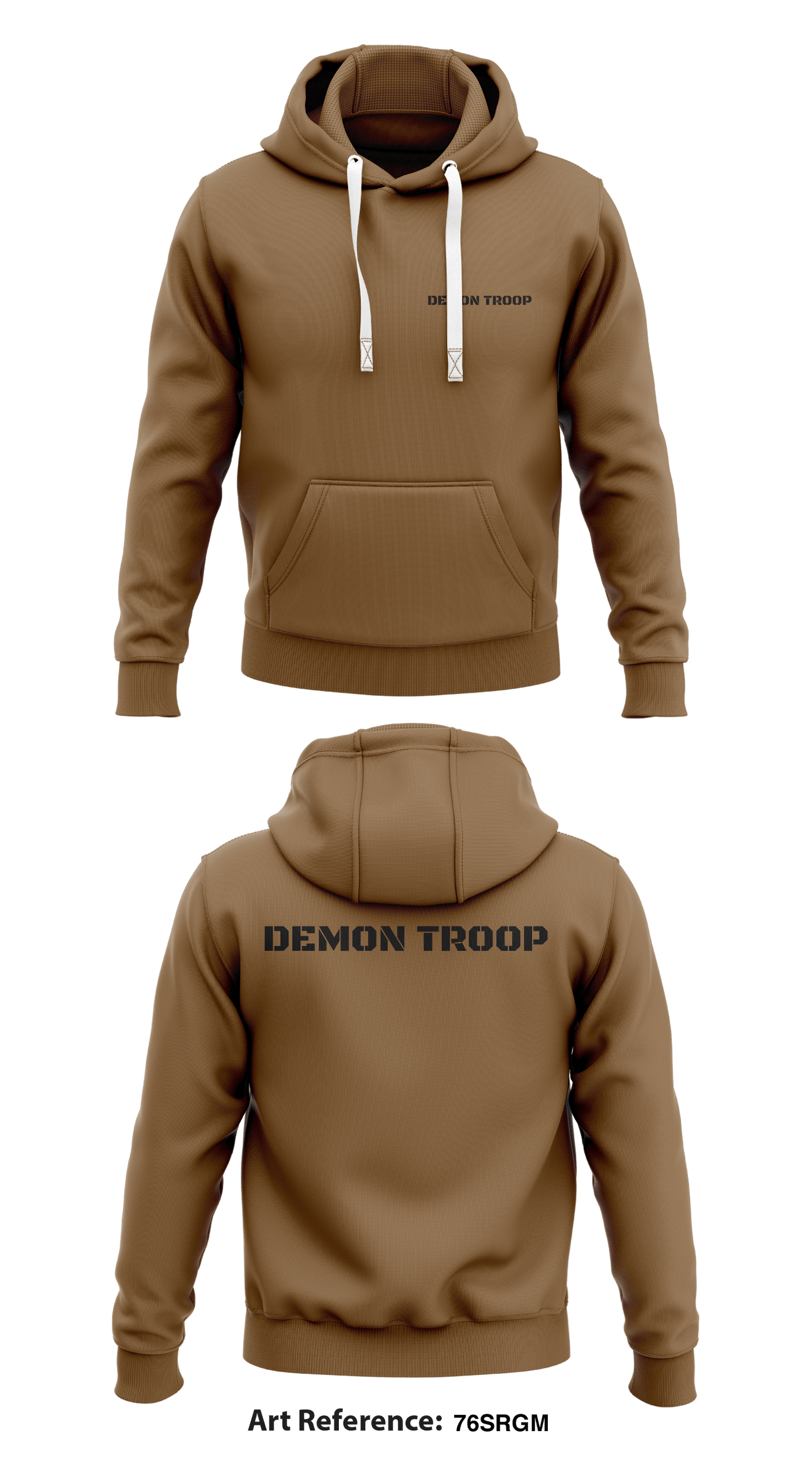 Demon Troop Store 1 Core Men's Hooded Performance Sweatshirt - 76srgM