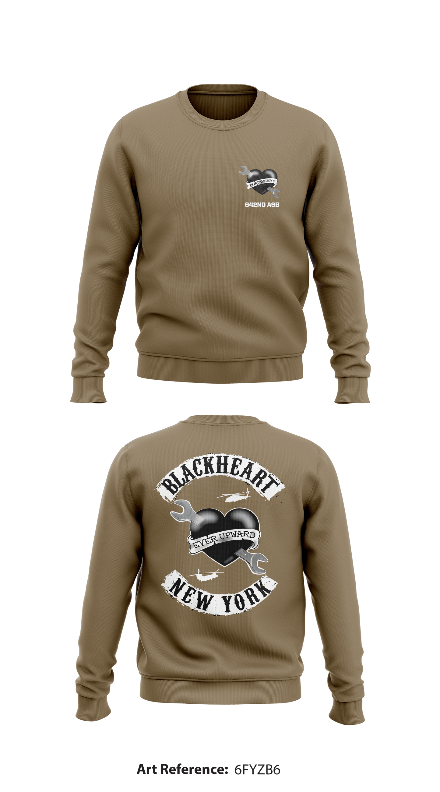 HSC 642D ASB Store 1 Core Men's Crewneck Performance Sweatshirt - 6FYzb6