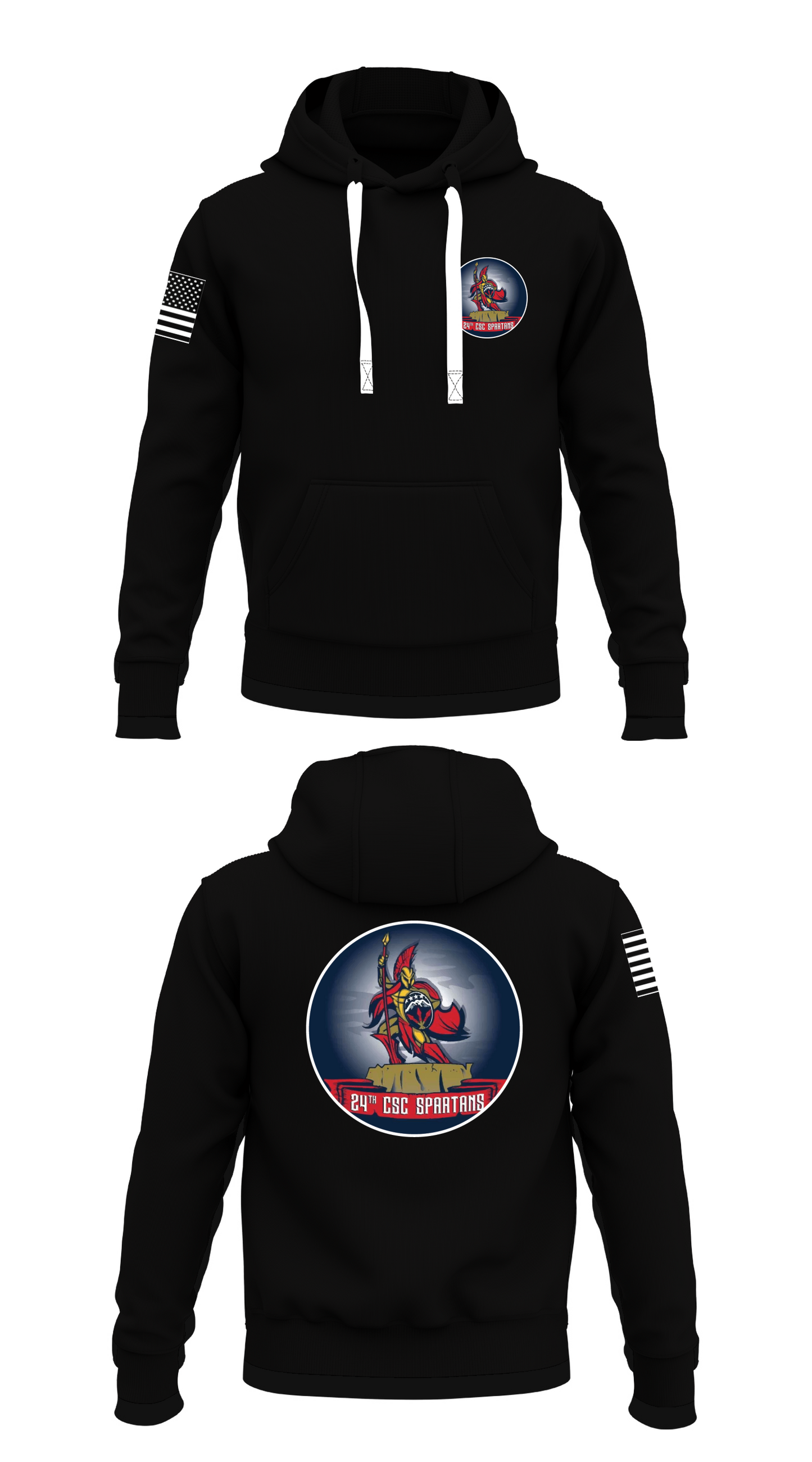 24th CSC Store 1 Core Men's Hooded Performance Sweatshirt - 91943281870
