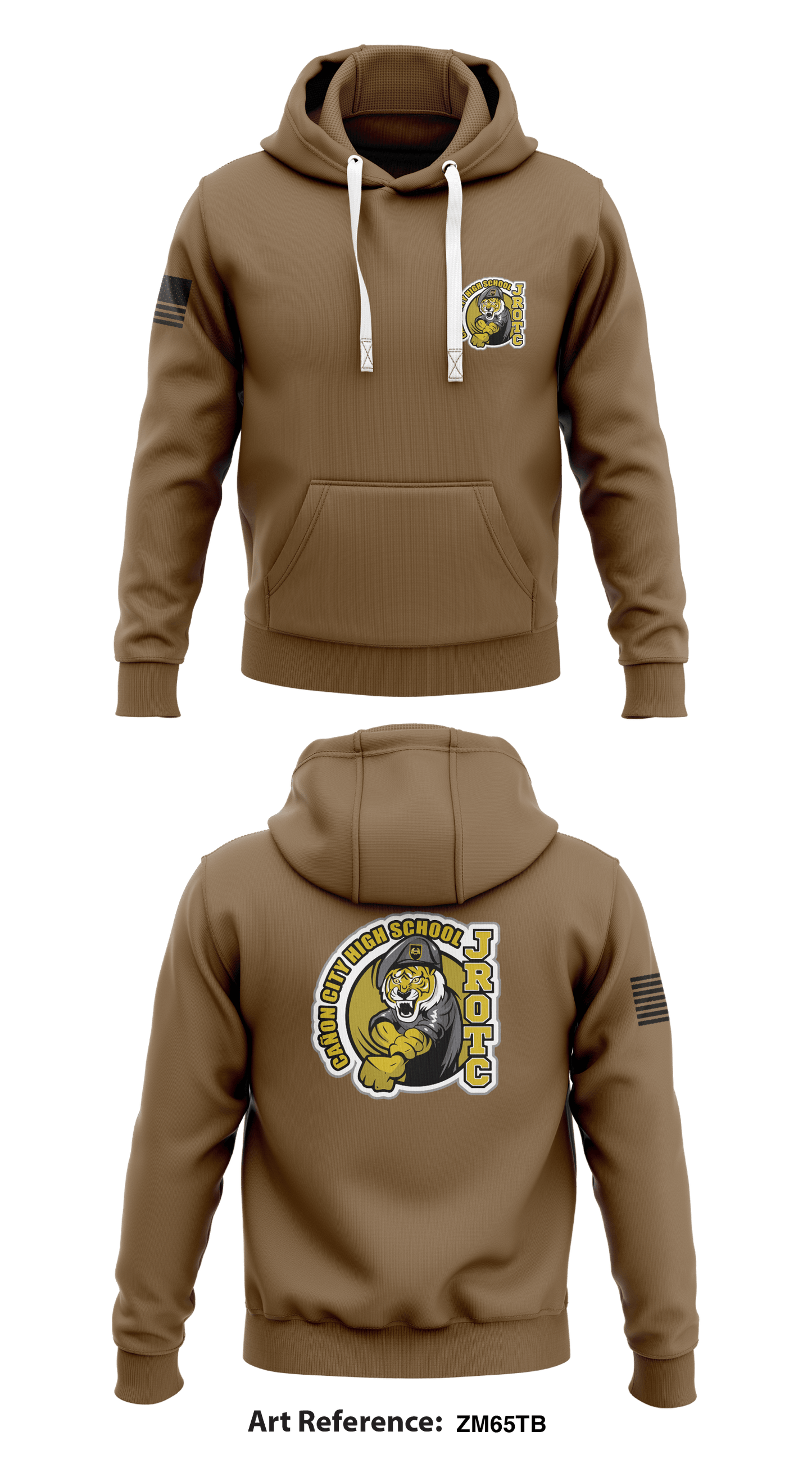 Canon City High School JROTC Store 1 Core Men's Hooded Performance Sweatshirt - ZM65tb