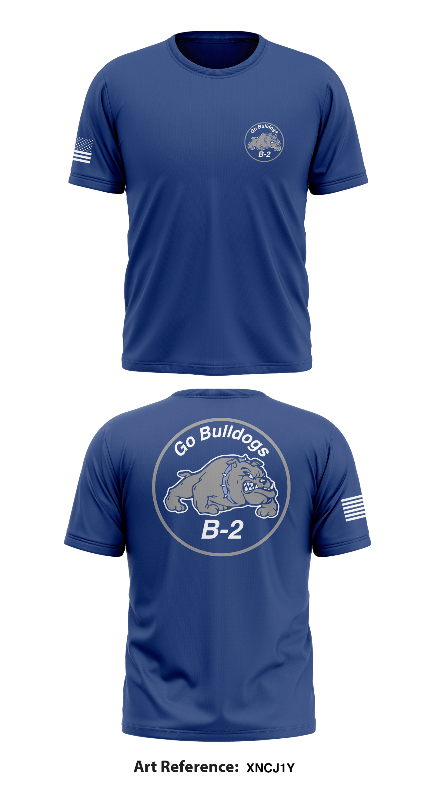 B-2 Bulldawgs Store 1 Core Men's SS Performance Tee - XncJ1y