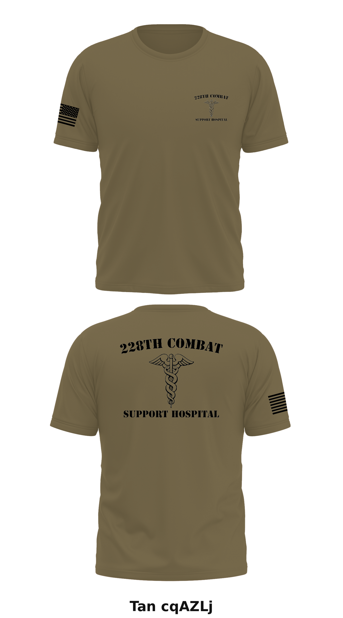 228th Combat Support Hospital Store 1 Core Men's SS Performance Tee - cqAZLj