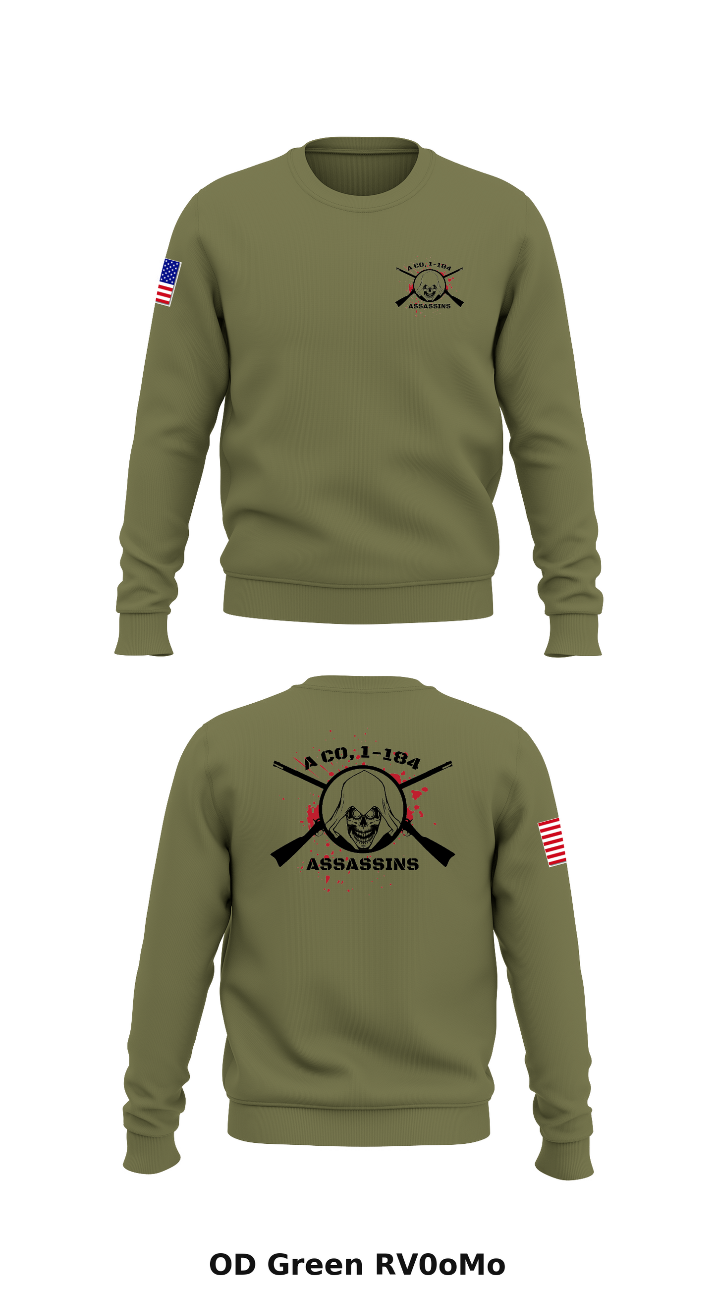 A Co, 1-184 IN Store 1 Core Men's Crewneck Performance Sweatshirt - RV0oMo