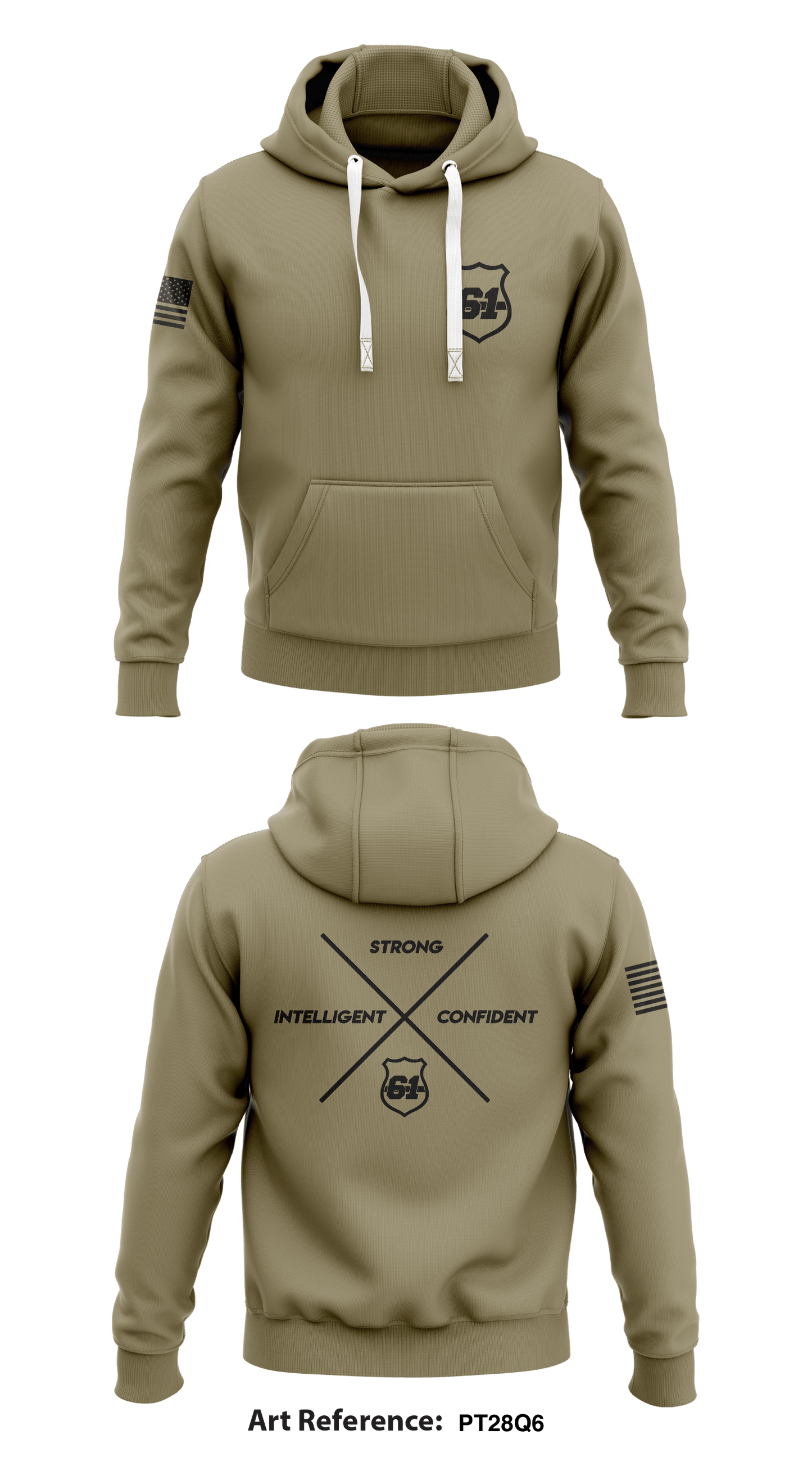 61st ROC Store 1 Core Men's Hooded Performance Sweatshirt - PT28Q6