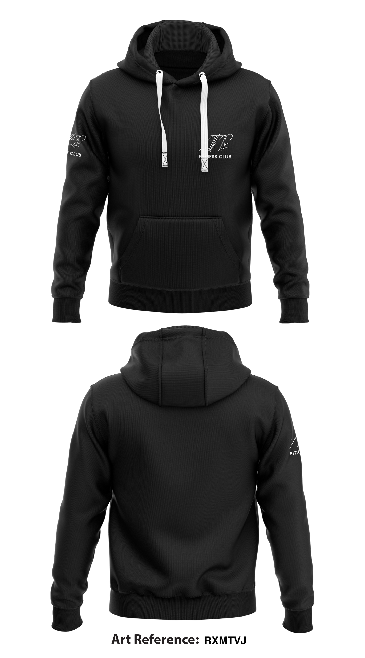 Atlas Fitness Club Store 2 Core Men's Hooded Performance Sweatshirt - rxmtvJ