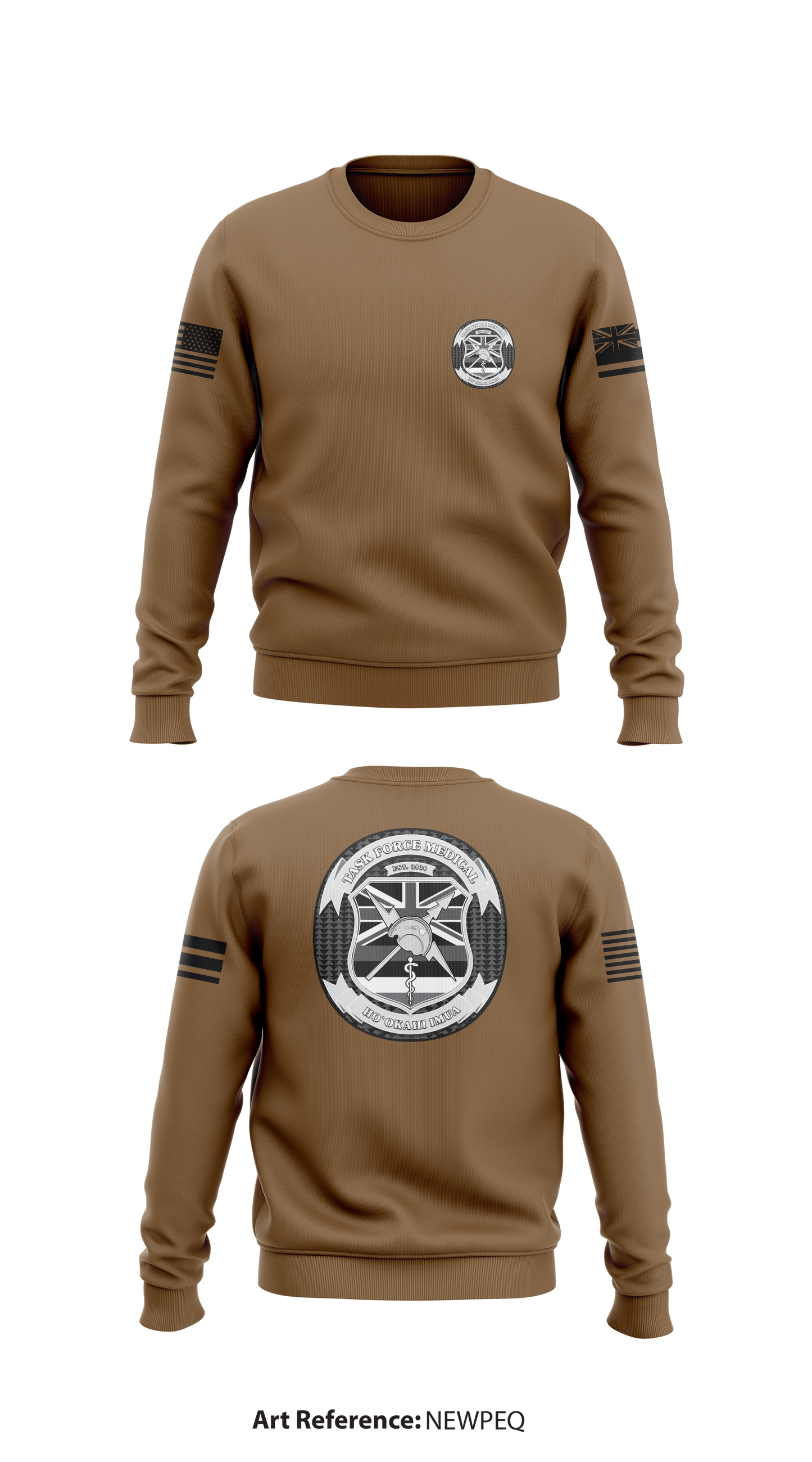 Joint Task Force Medical Store 1 Core Men's Crewneck Performance Sweatshirt - newPEq