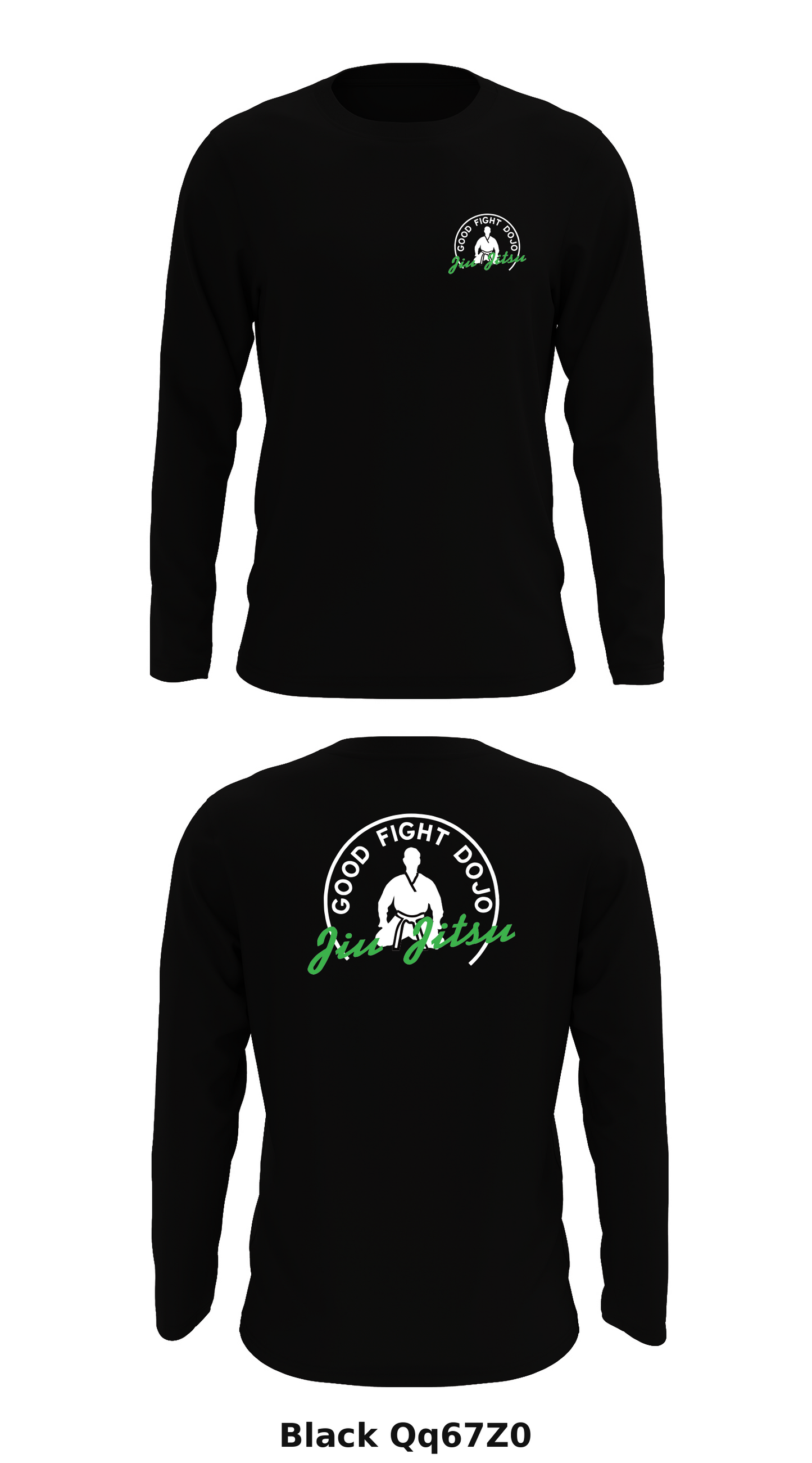 Good Fight Dojo Store 1 Core Men's LS Performance Tee - Qq67Z0