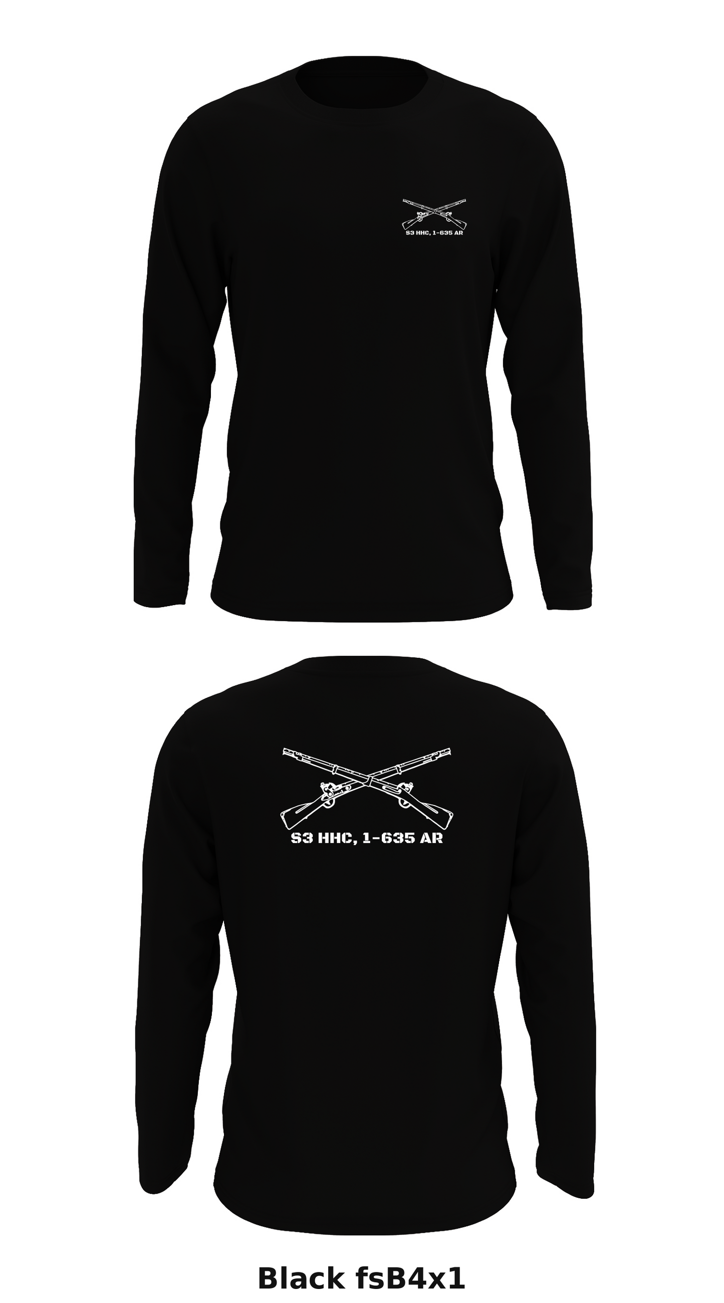 HHC, 1 BN, 635 AR Store 1 Core Men's LS Performance Tee - fsB4x1