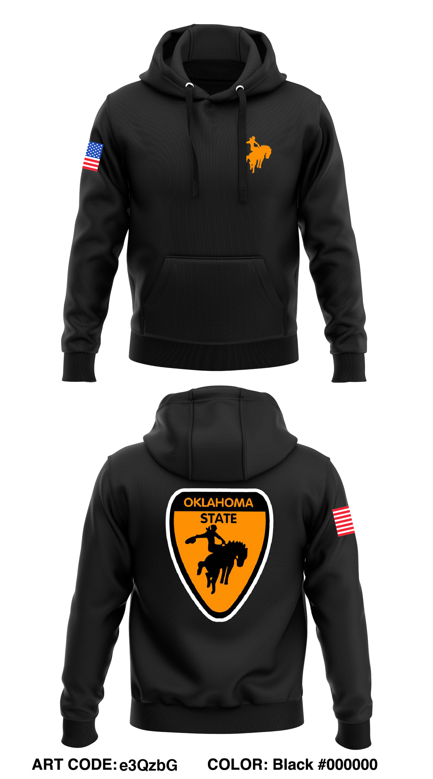 Cowboy Battalion ROTC , 5th Brigade Store 1 Core Men's Hooded Performance Sweatshirt - e3QzbG