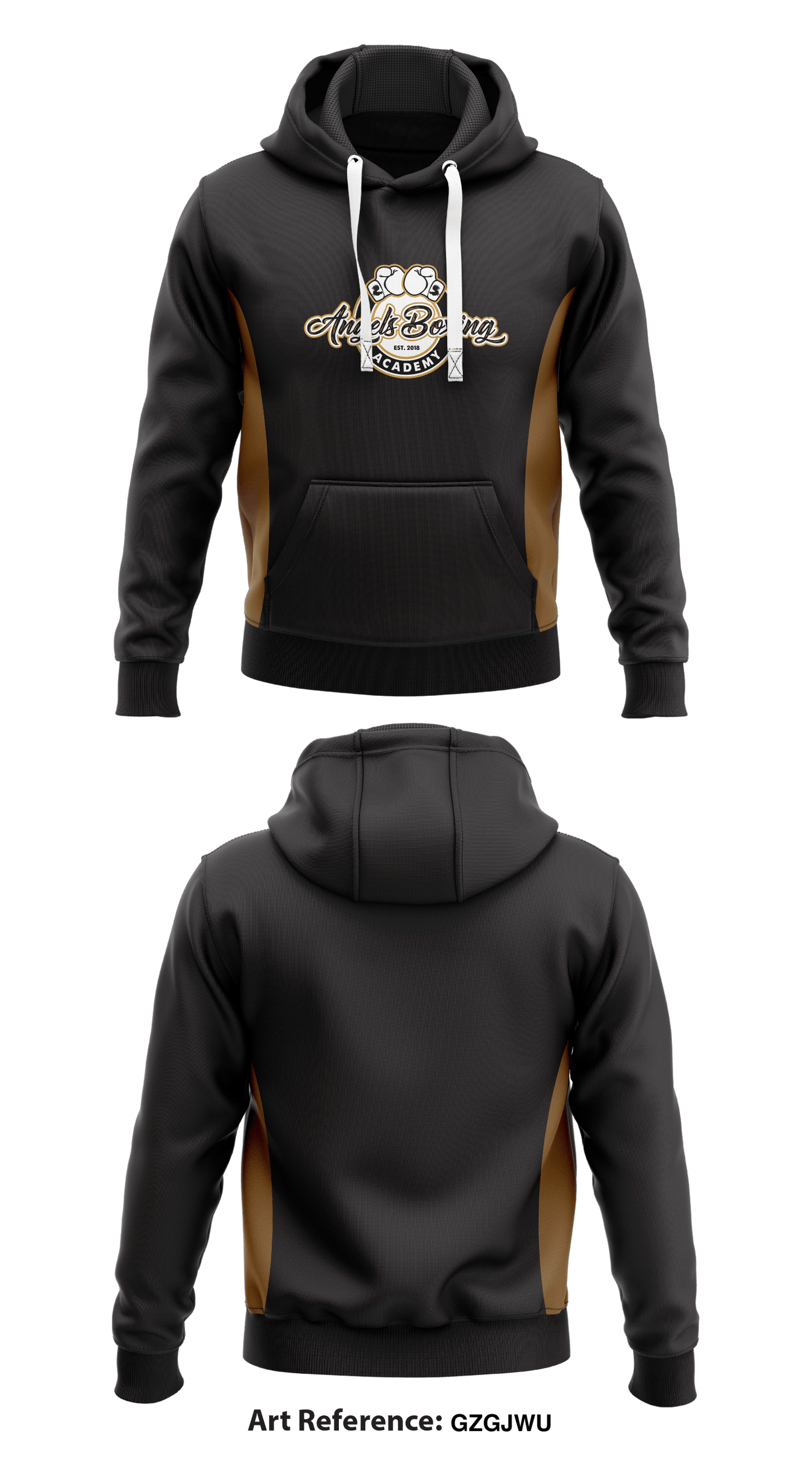 Angel's Boxing Academy Store 1 Core Men's Hooded Performance Sweatshirt - gzgjwu