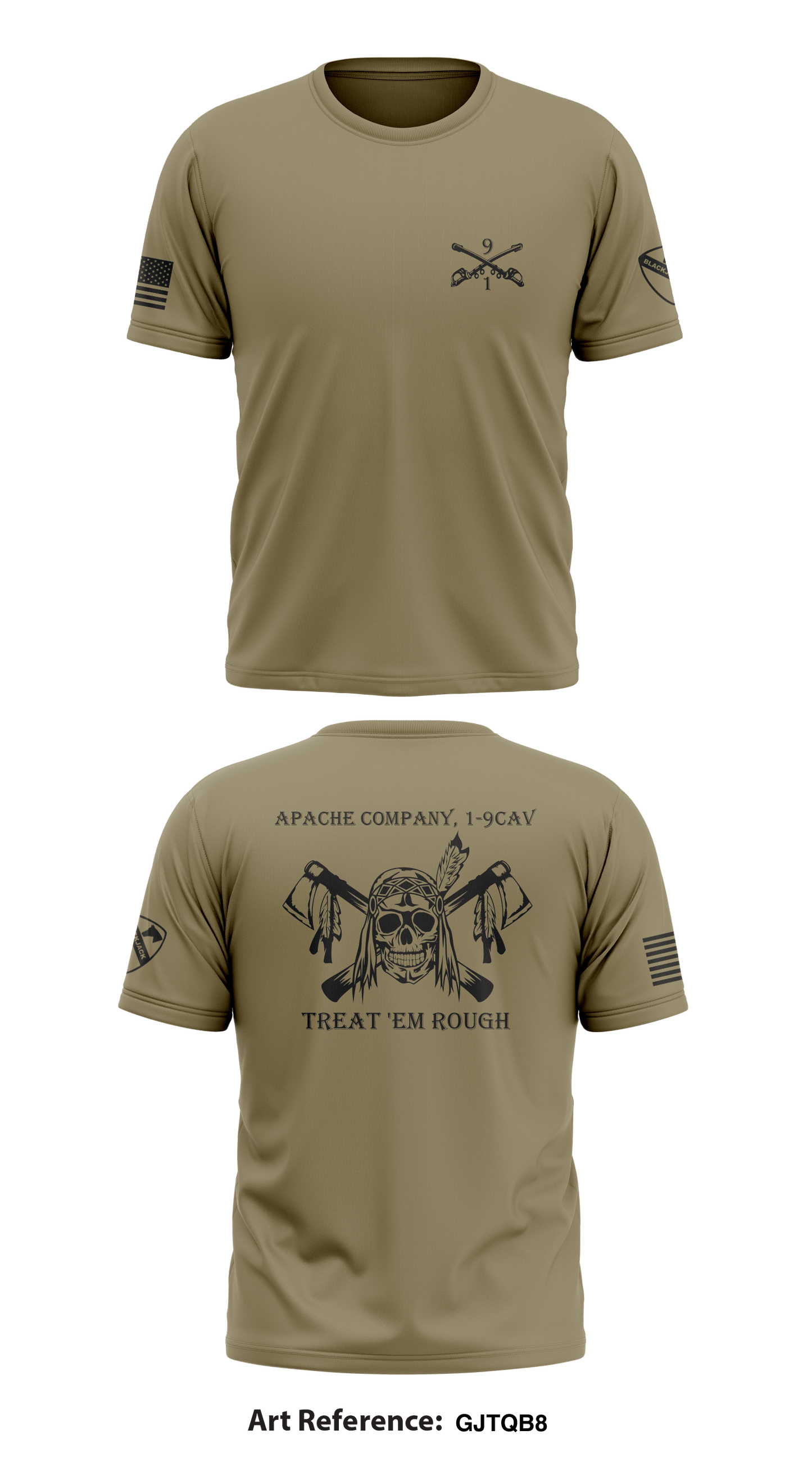 Apache Company, 1-9CAV Store 1 Core Men's SS Performance Tee - GjtQB8